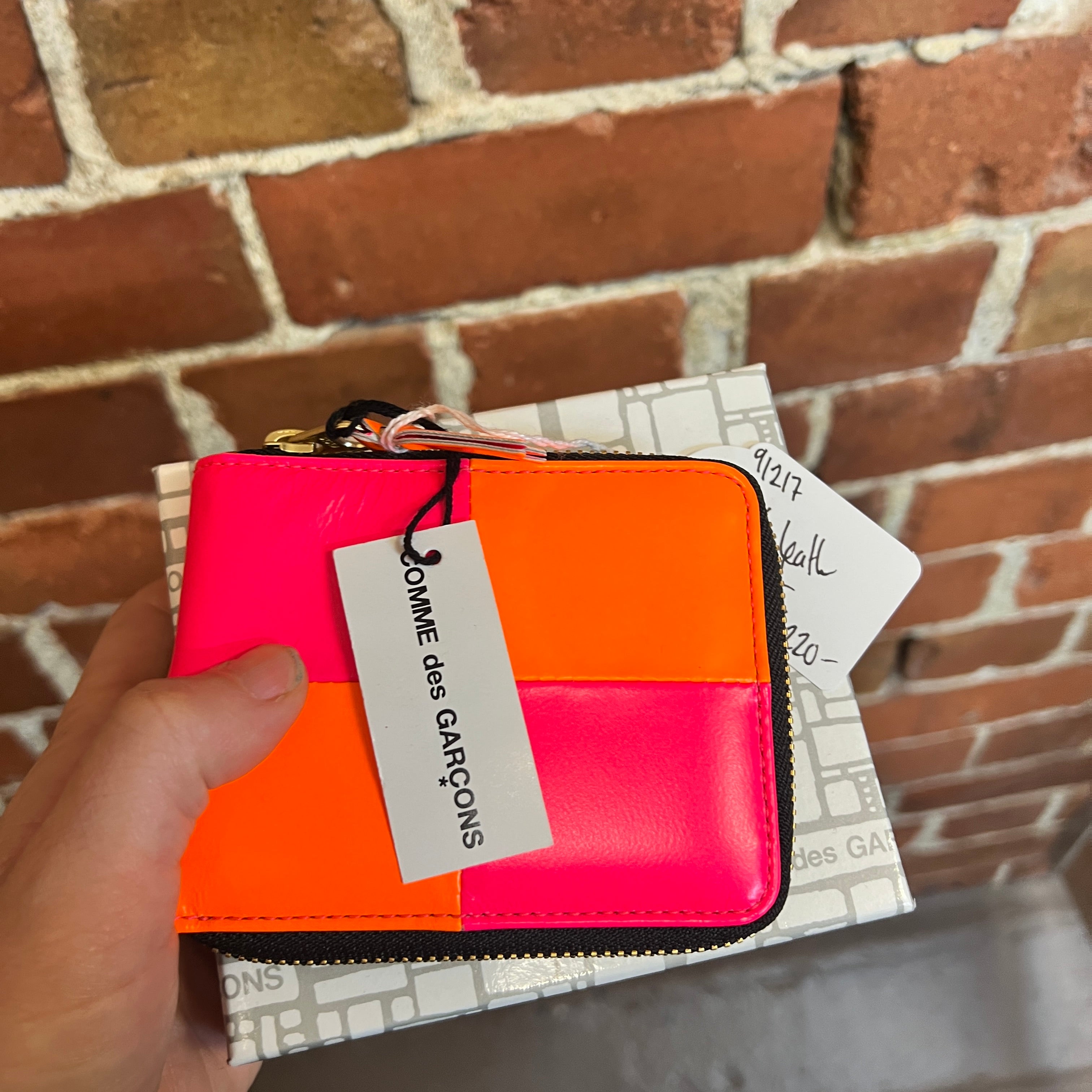 COMME DES GARCONS leather wallet