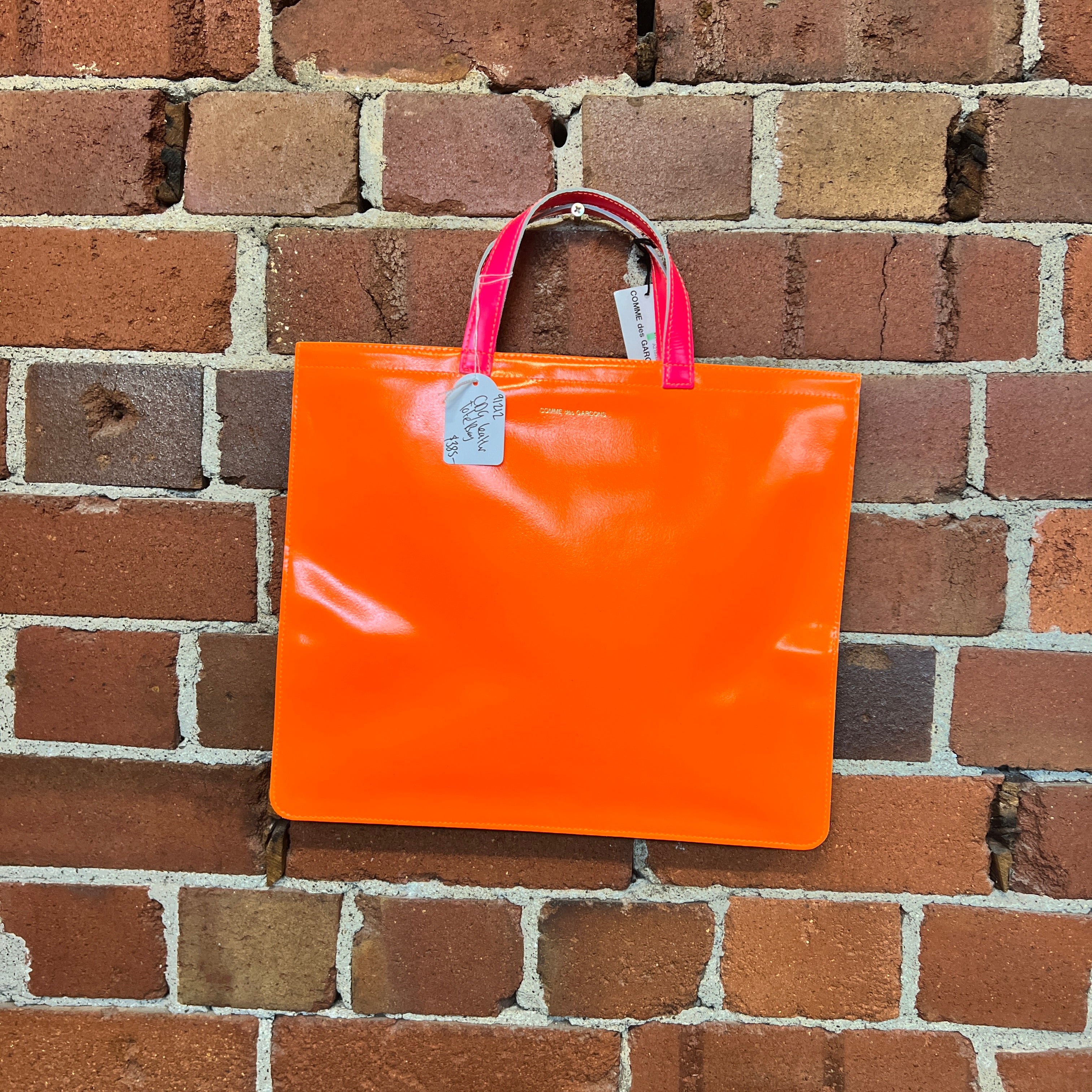 COMME DES GARCONS leather handbag