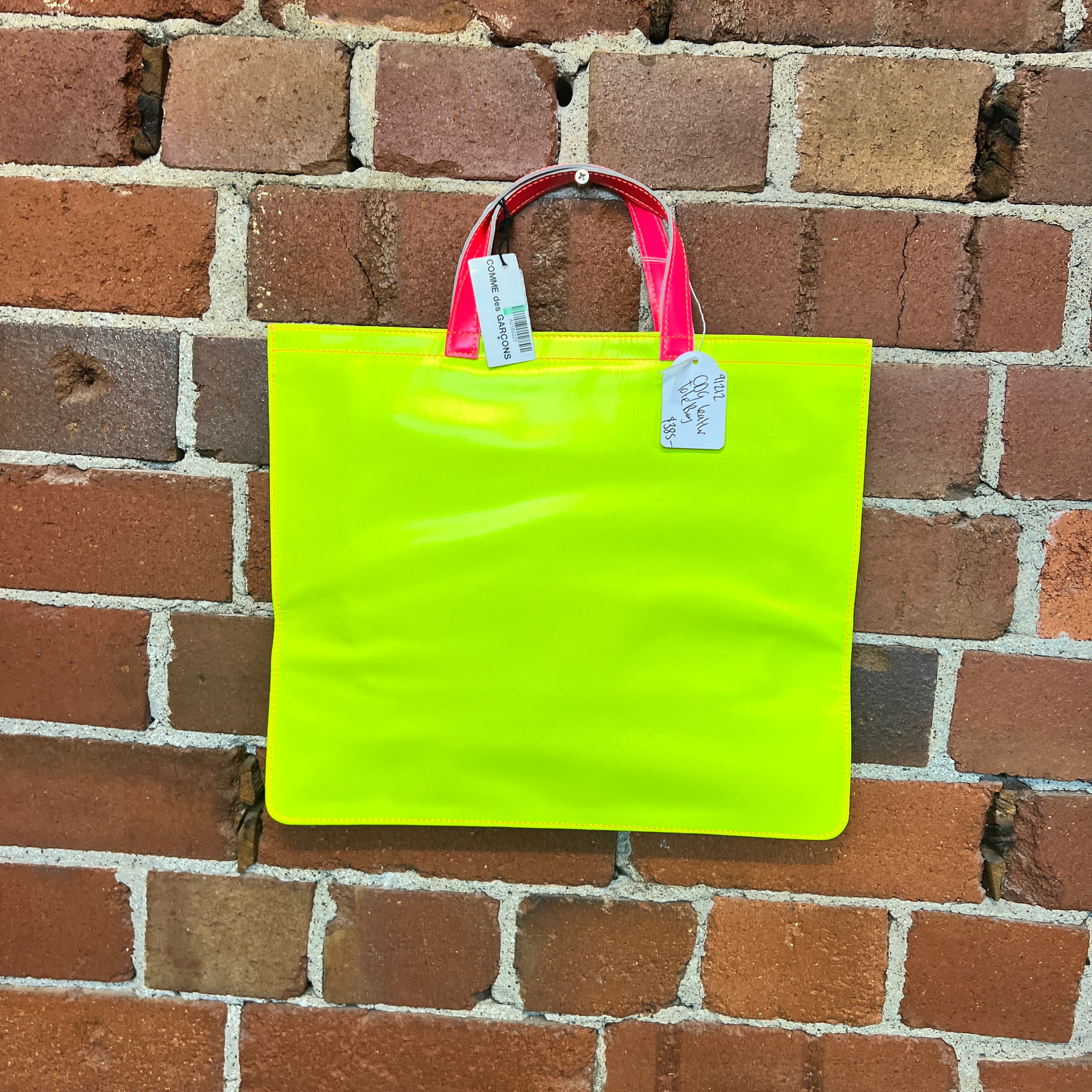 COMME DES GARCONS leather handbag