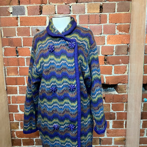 MISSONI mohair woven coat