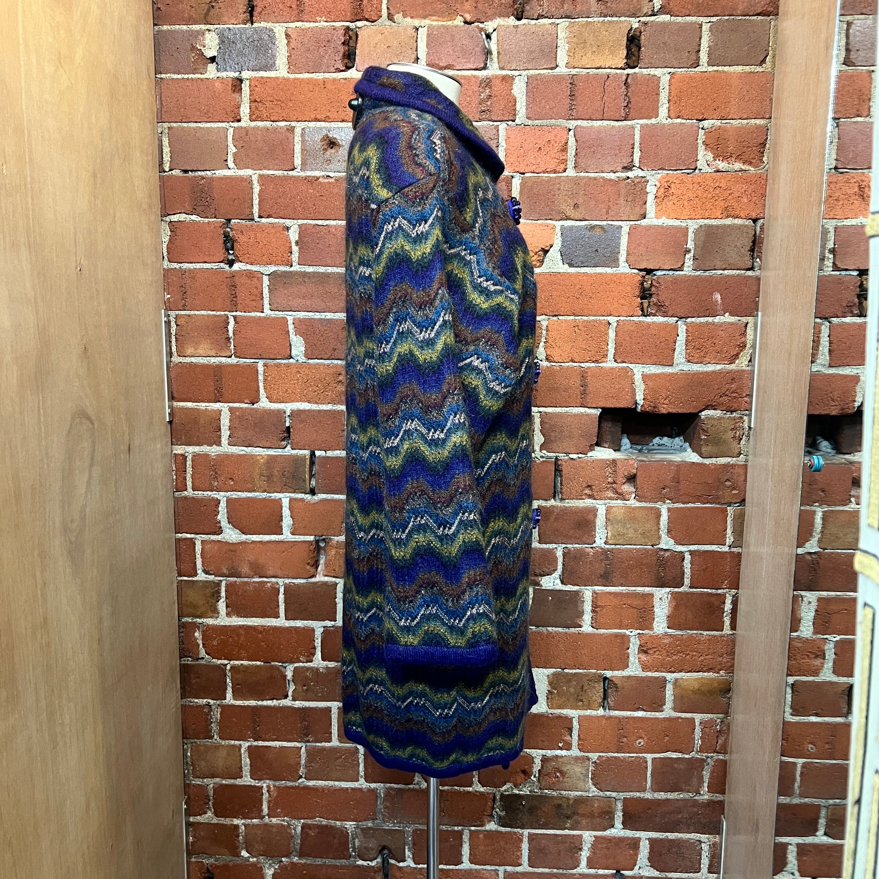 MISSONI mohair woven coat