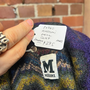 MISSONI mohair woven coat