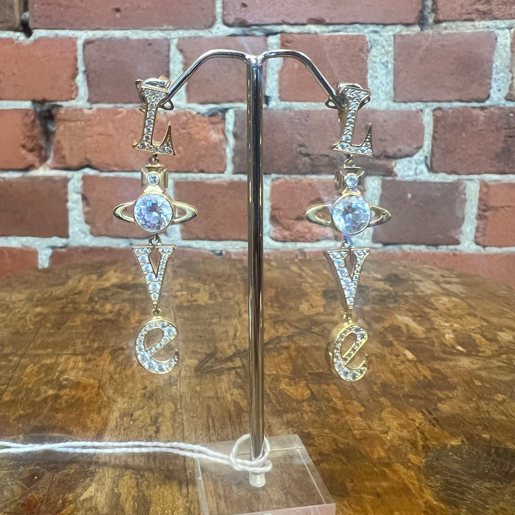 VIVIENNE WESTWOOD 'Love' orb earrings