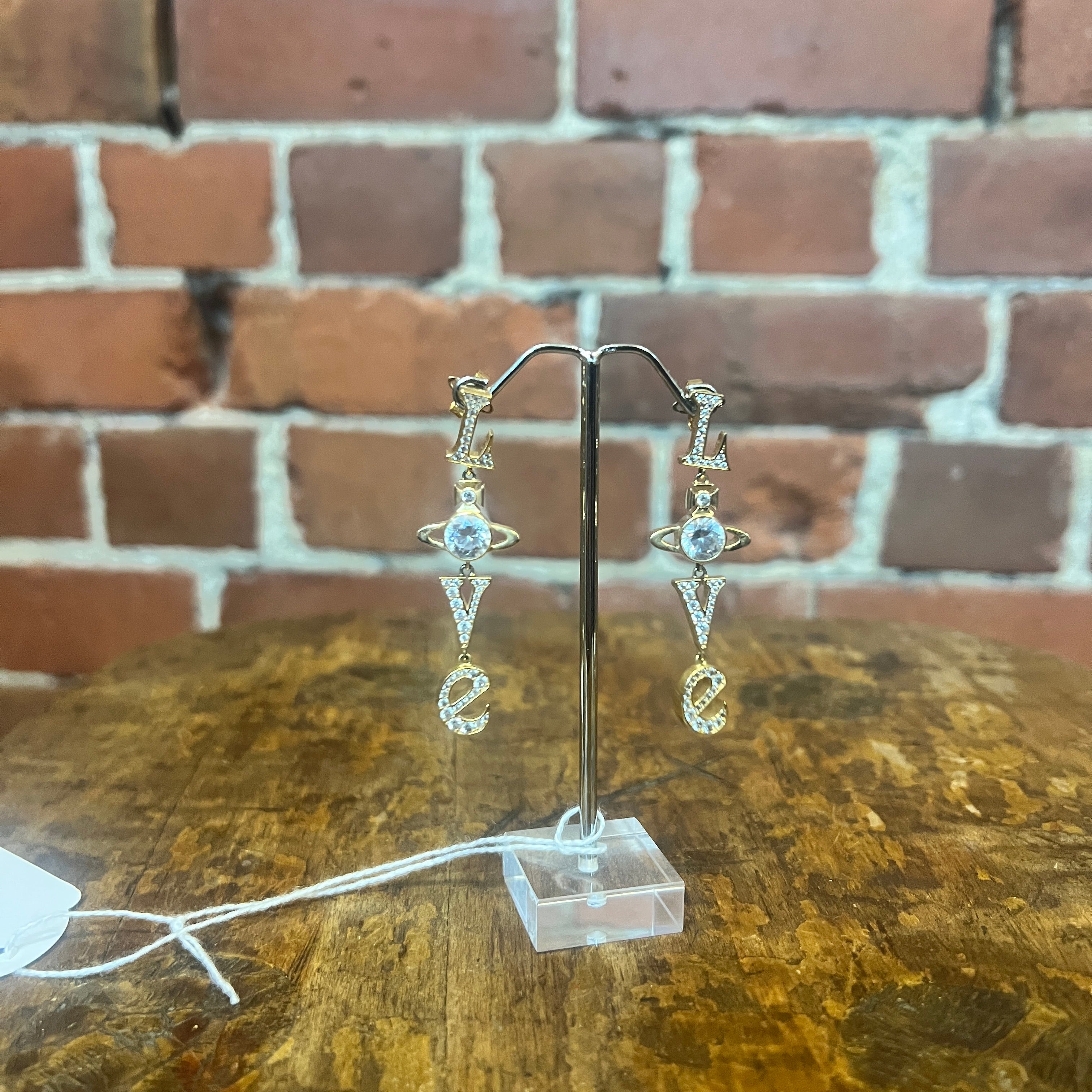 VIVIENNE WESTWOOD 'Love' orb earrings