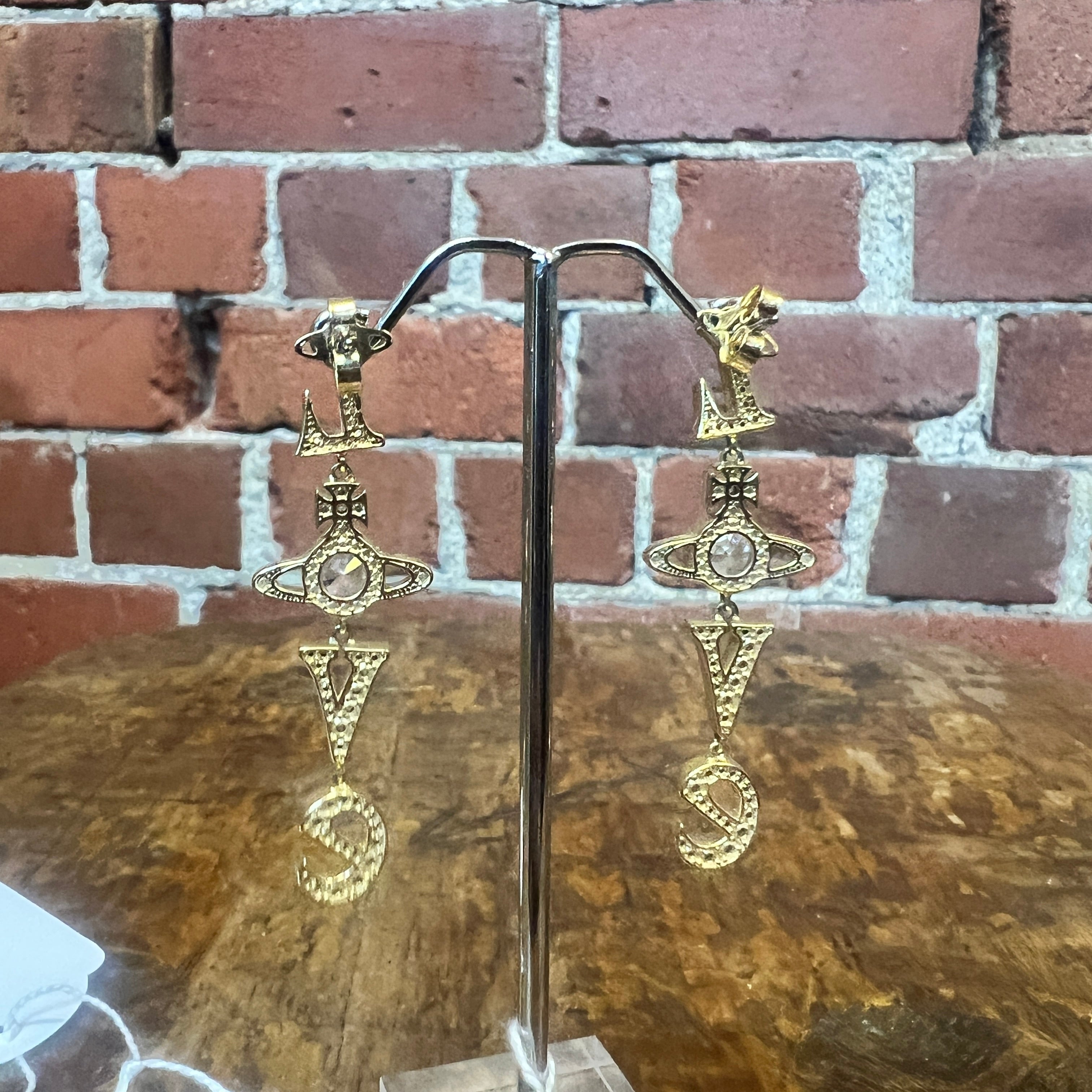 VIVIENNE WESTWOOD 'Love' orb earrings