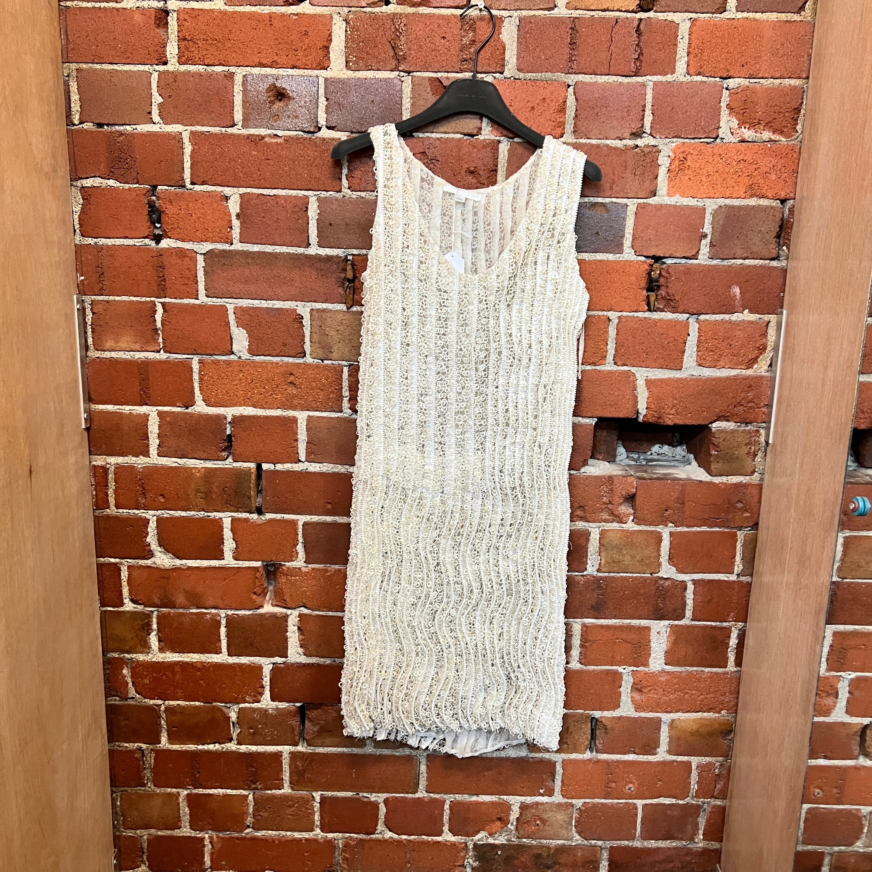 helmut lang sequin dress Helmut Lang Women's Sequin Disco Mini Dress - Silver