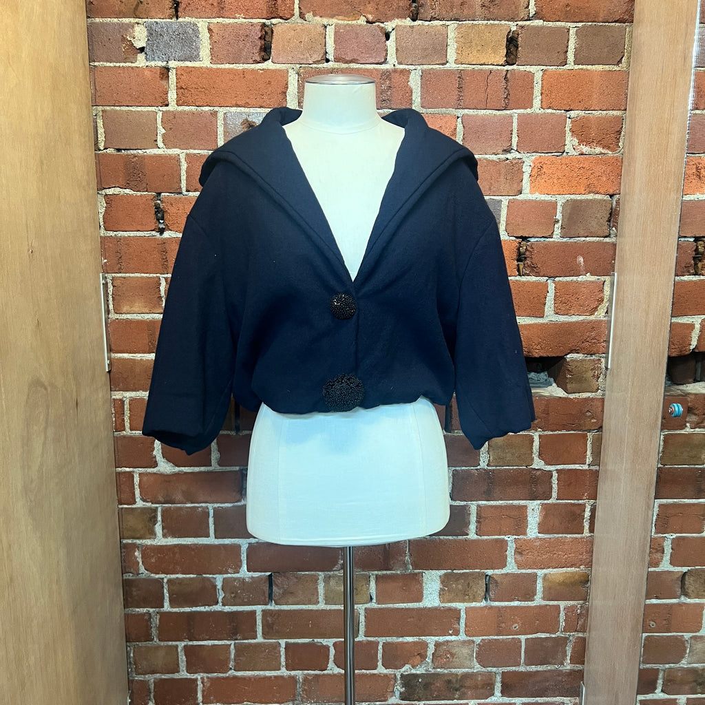 LANVIN wool cropped jacket