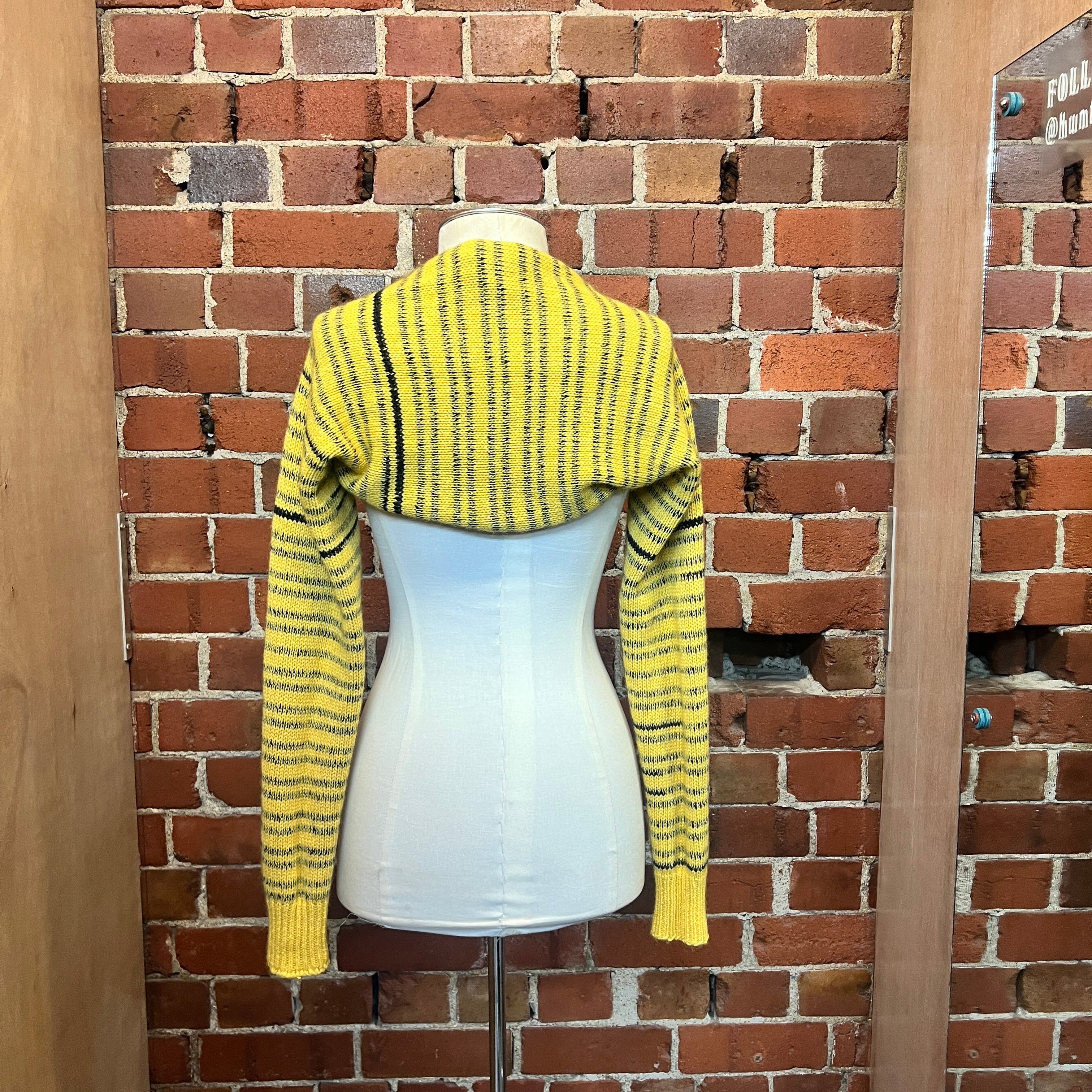 STANDARD ISSUE wool shrug