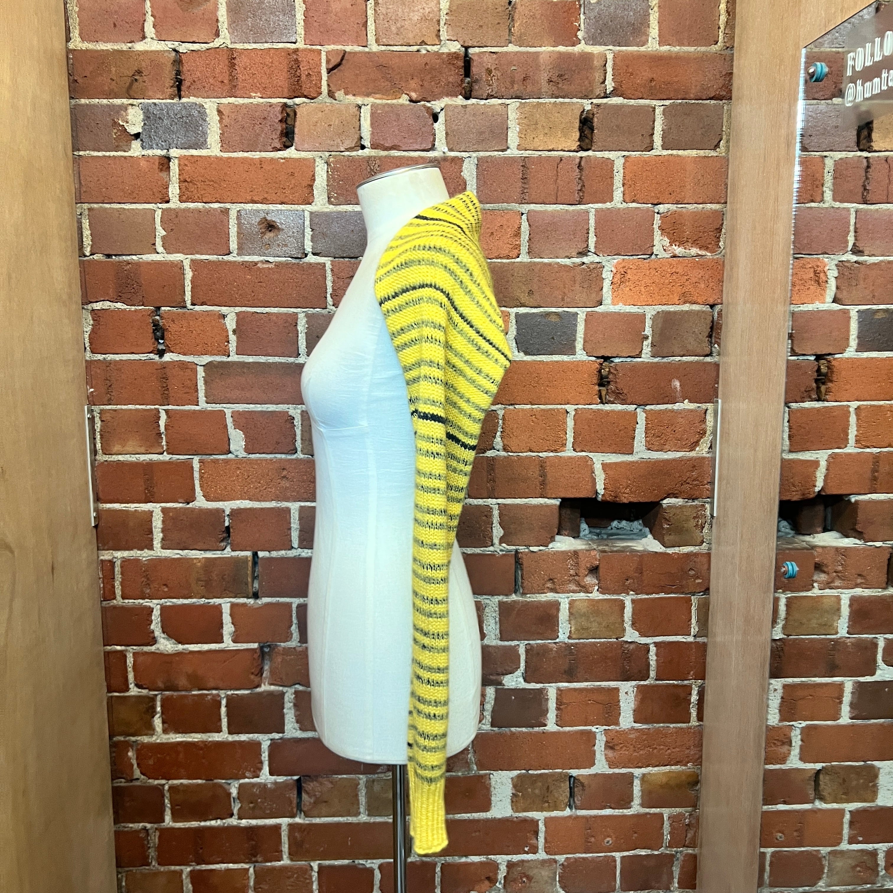 STANDARD ISSUE wool shrug