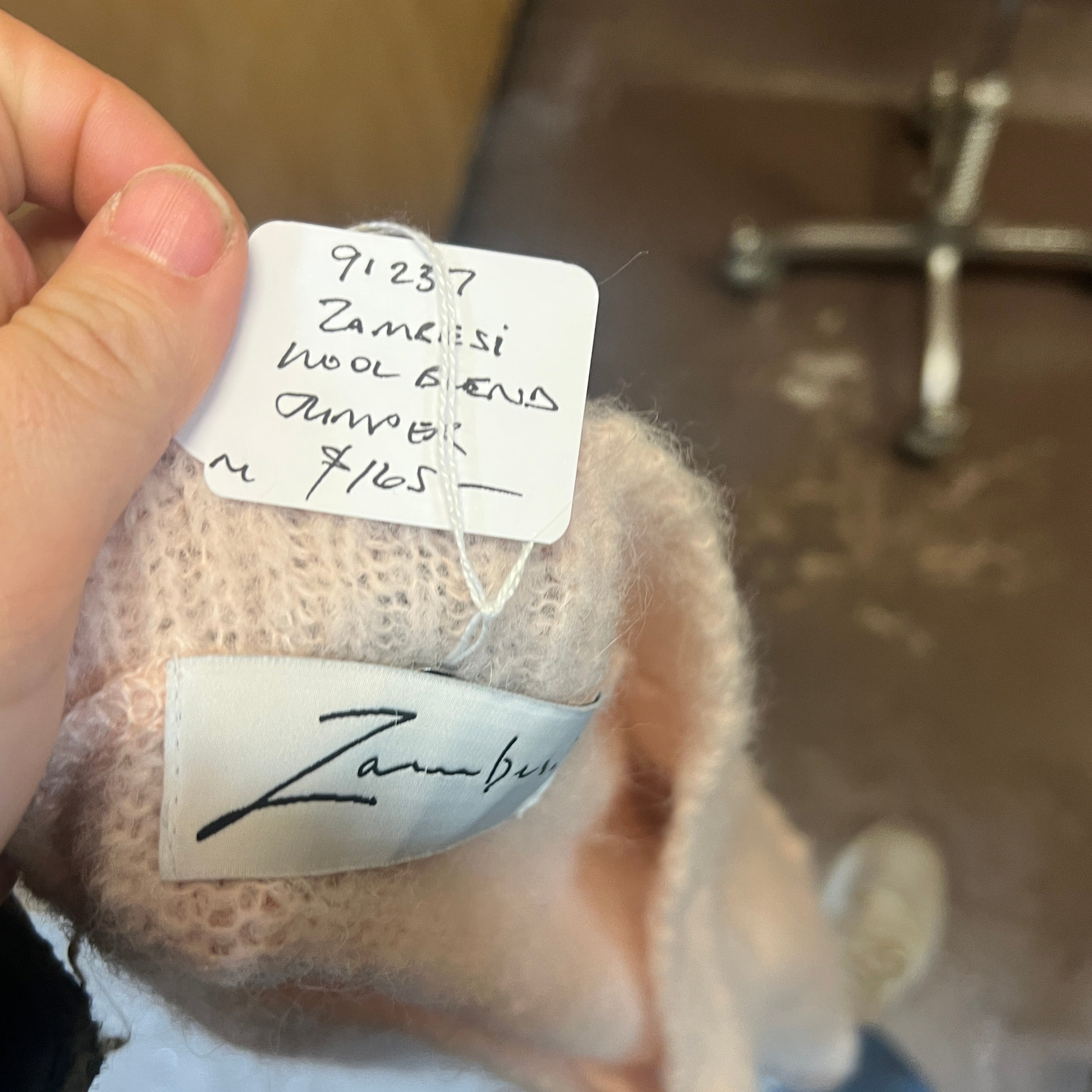 ZAMBESI wool blend jumper