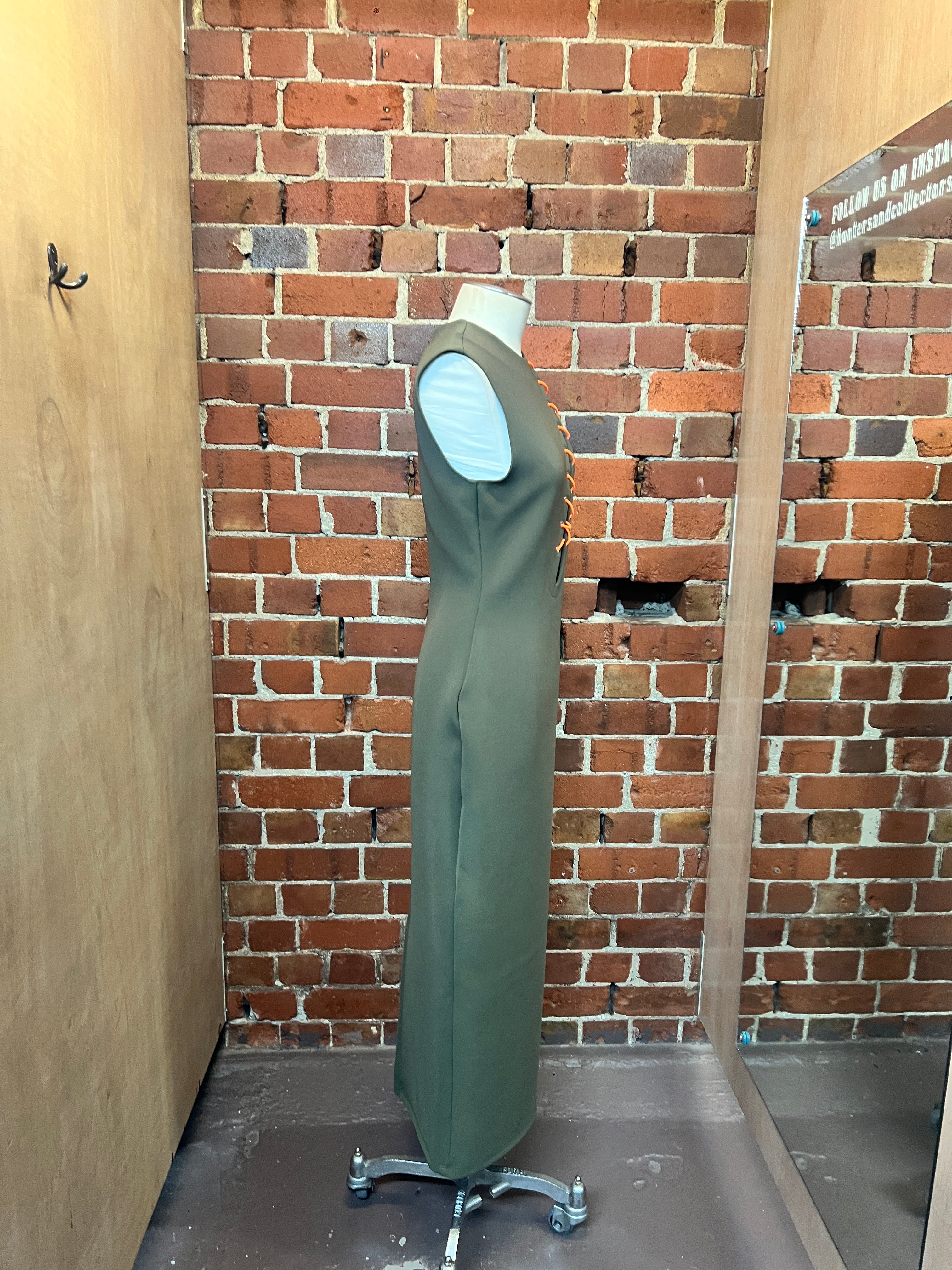 PARIS GEORGIA kahki gown