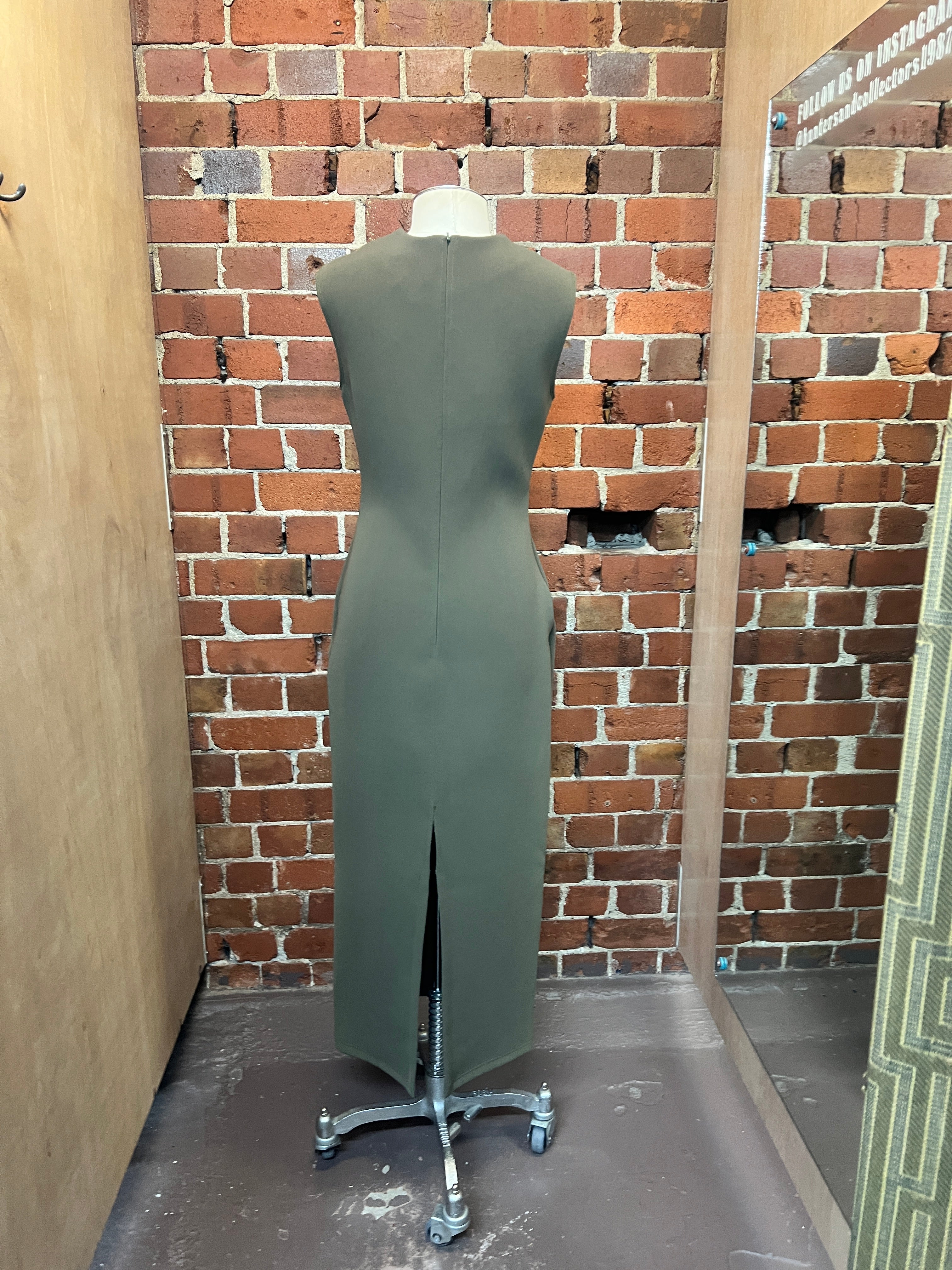 PARIS GEORGIA kahki gown