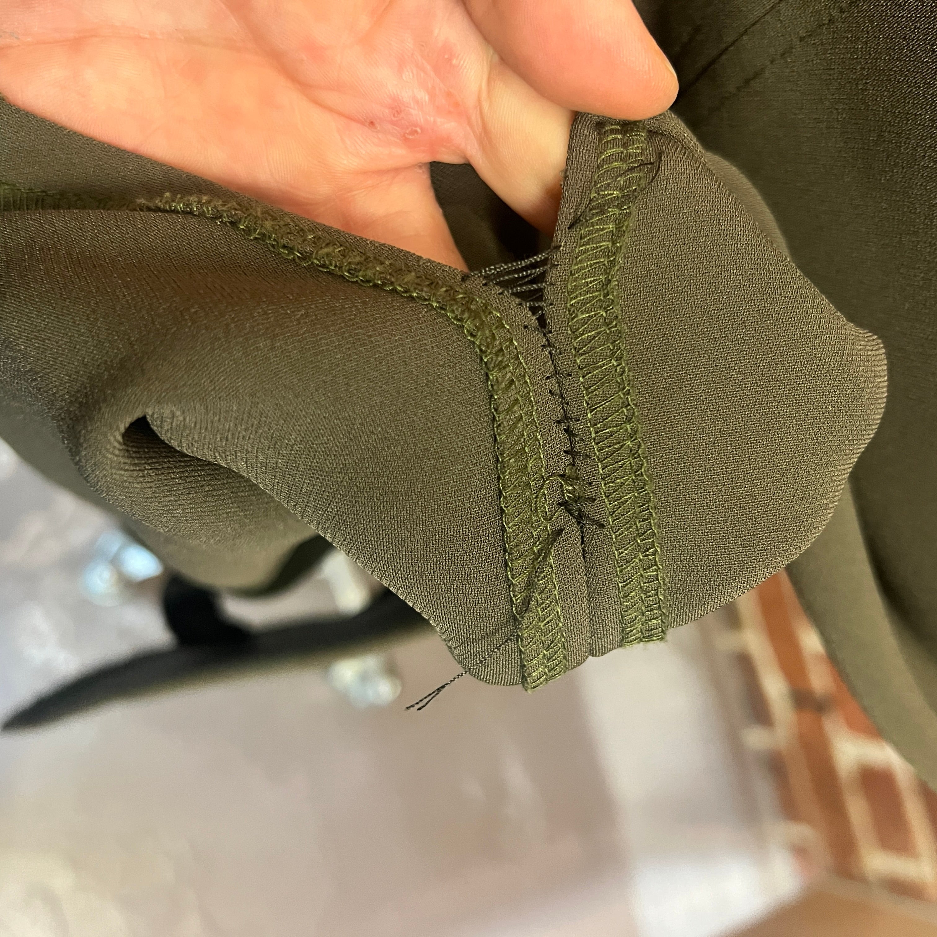 PARIS GEORGIA kahki gown