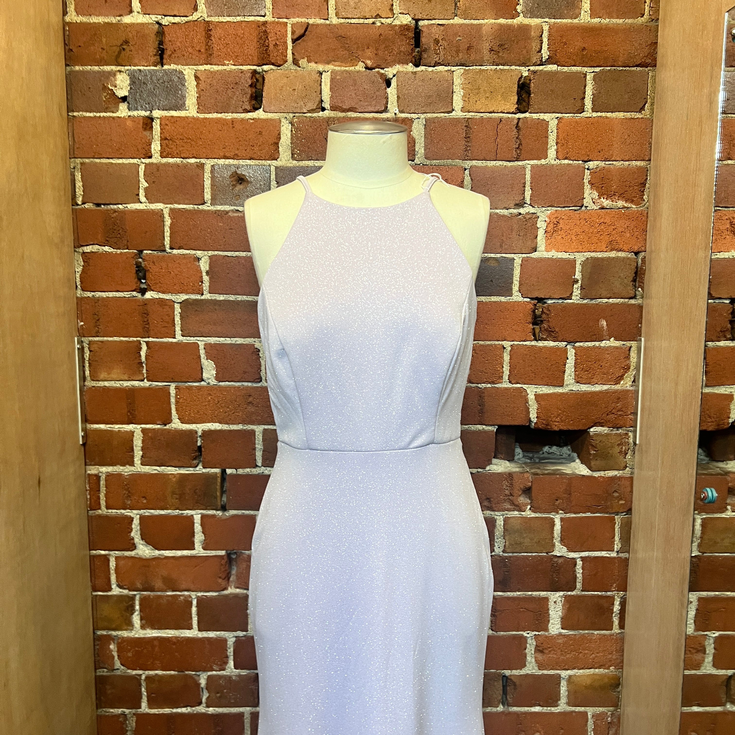 USA designer sparkle gown