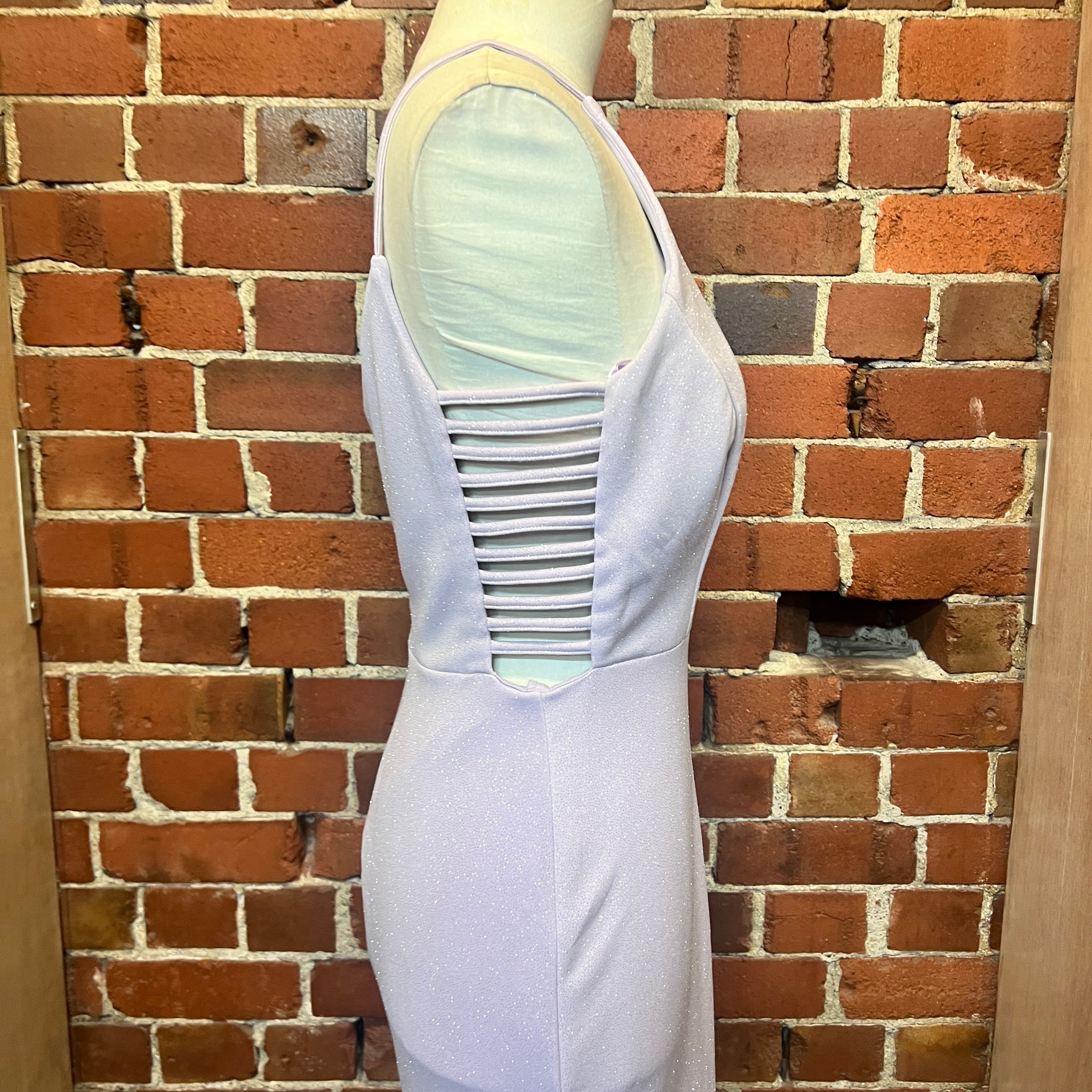 USA designer sparkle gown