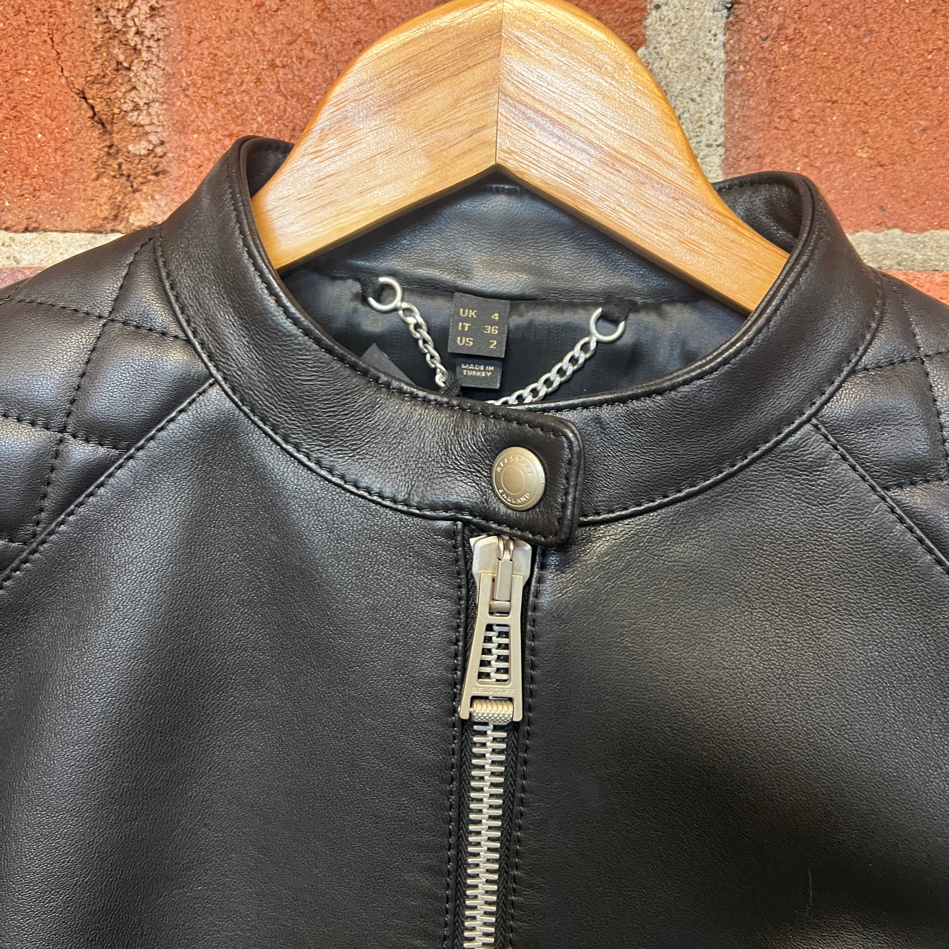 BELSTAFF NWT leather jacket