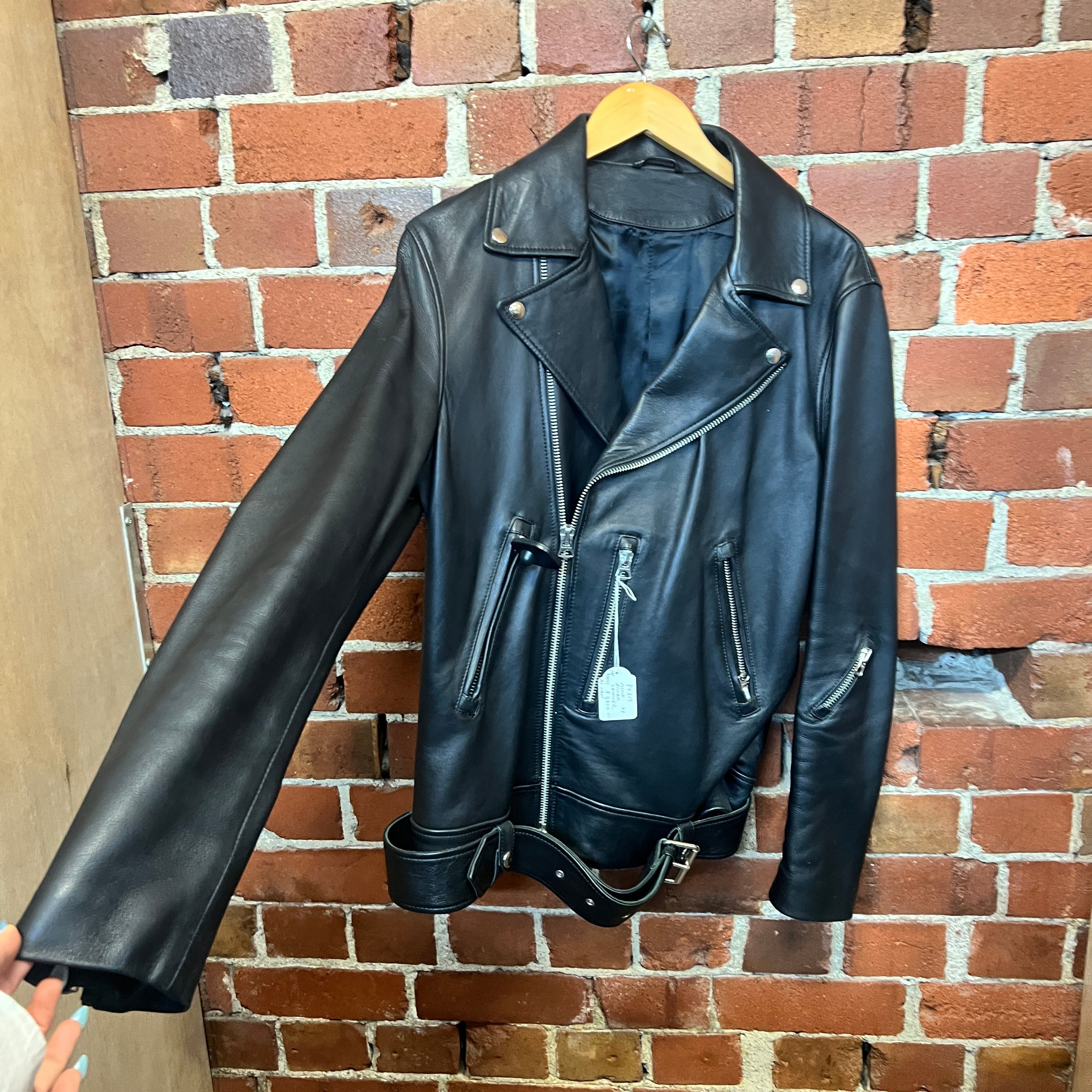 ACNE STUDIOS leather jacket