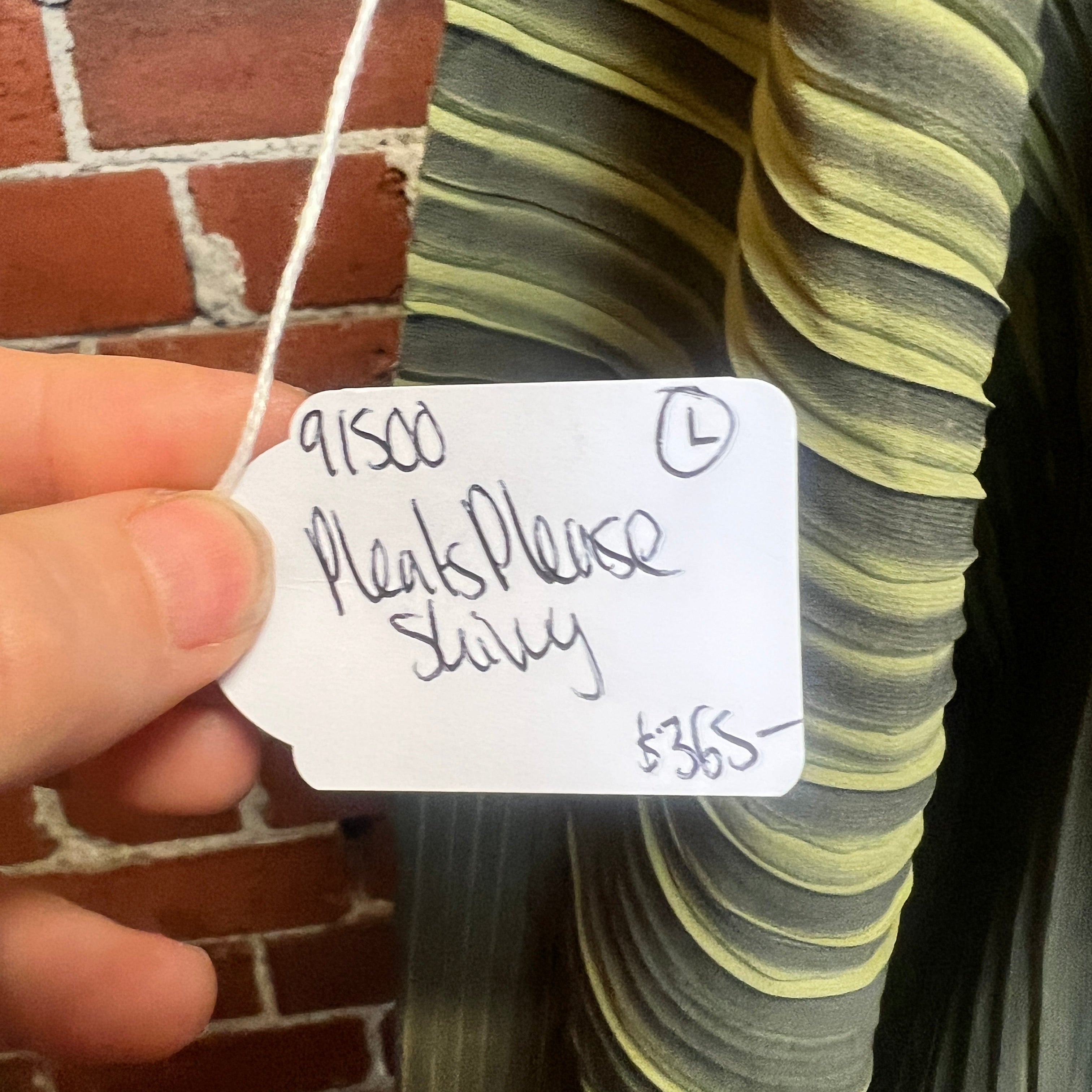 JAPANESE pleated skivvy