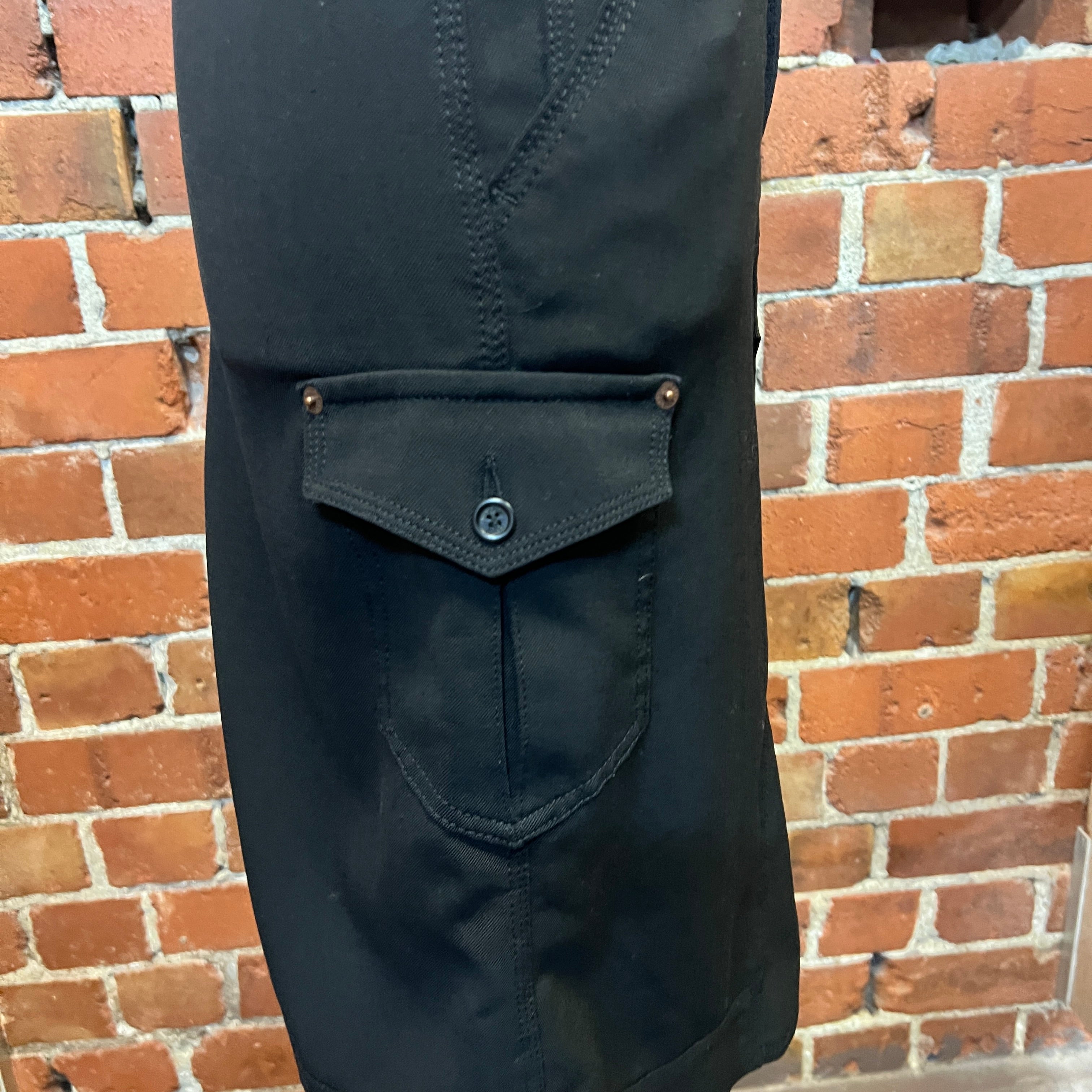 MOSCHINO wool cargo skirt