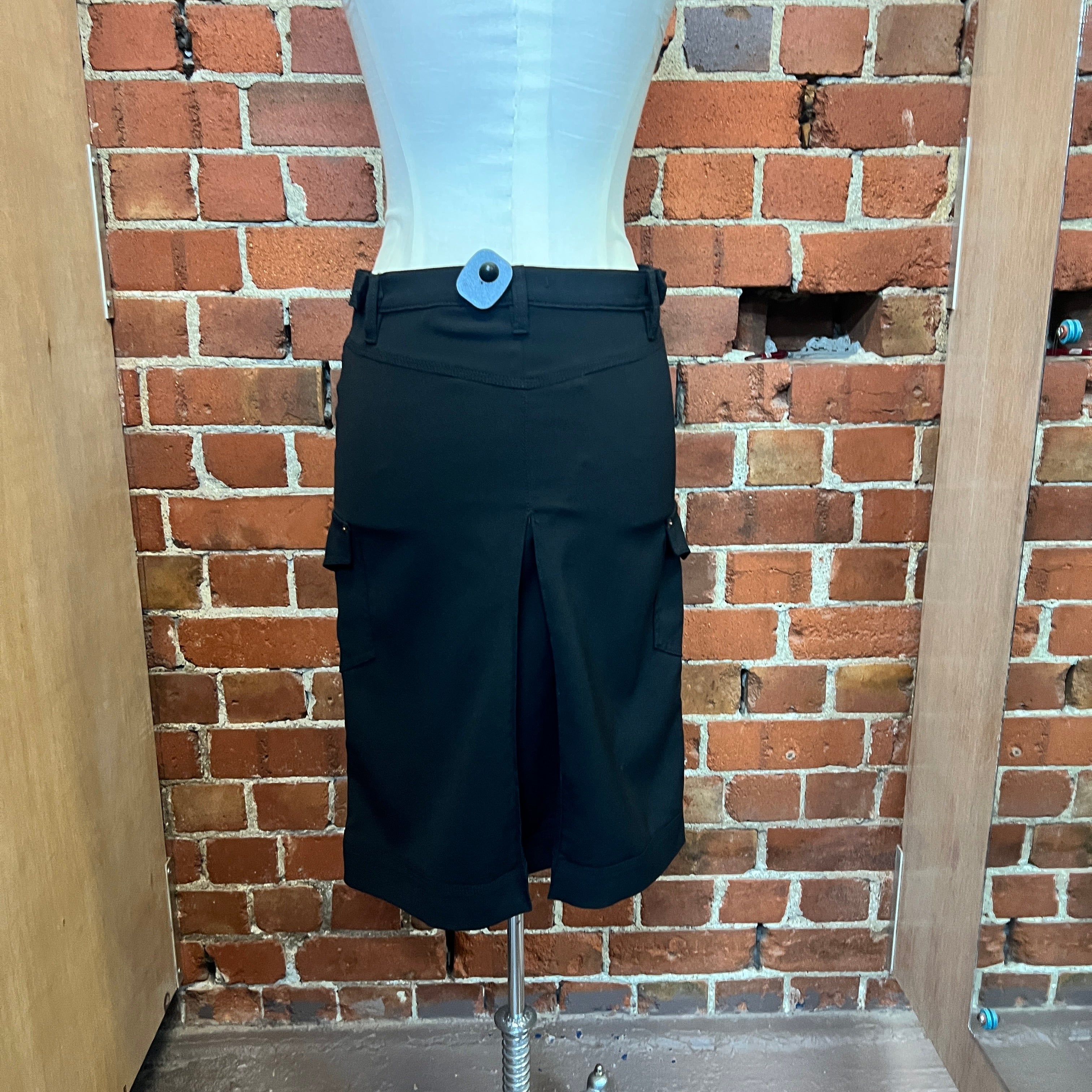 MOSCHINO wool cargo skirt