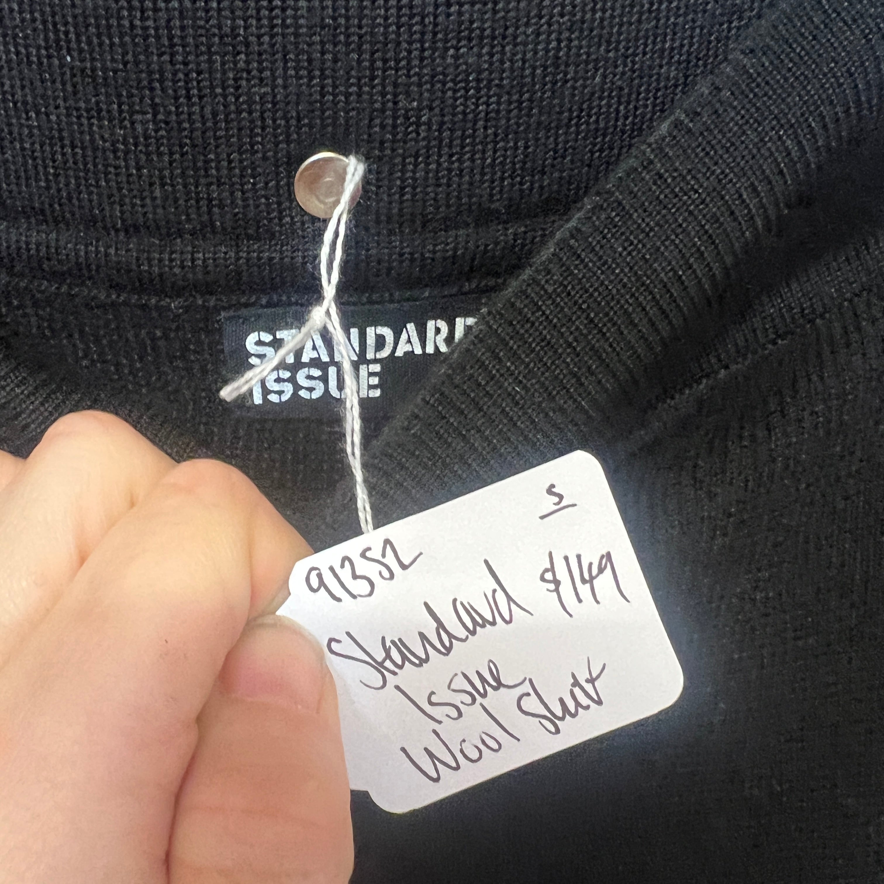 STANDARD ISSUE wool skirt