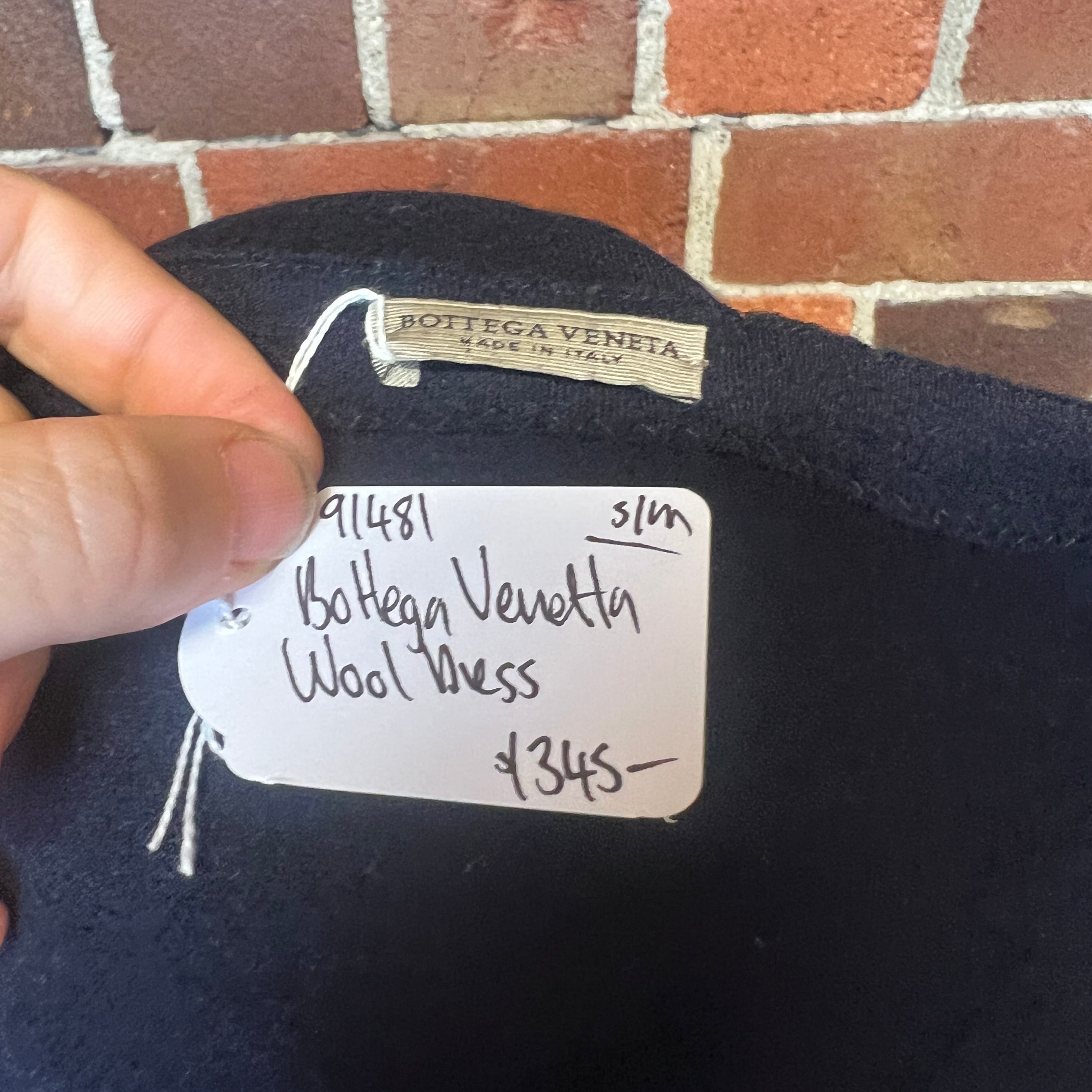 BOTTEGA VENETTA wool dress