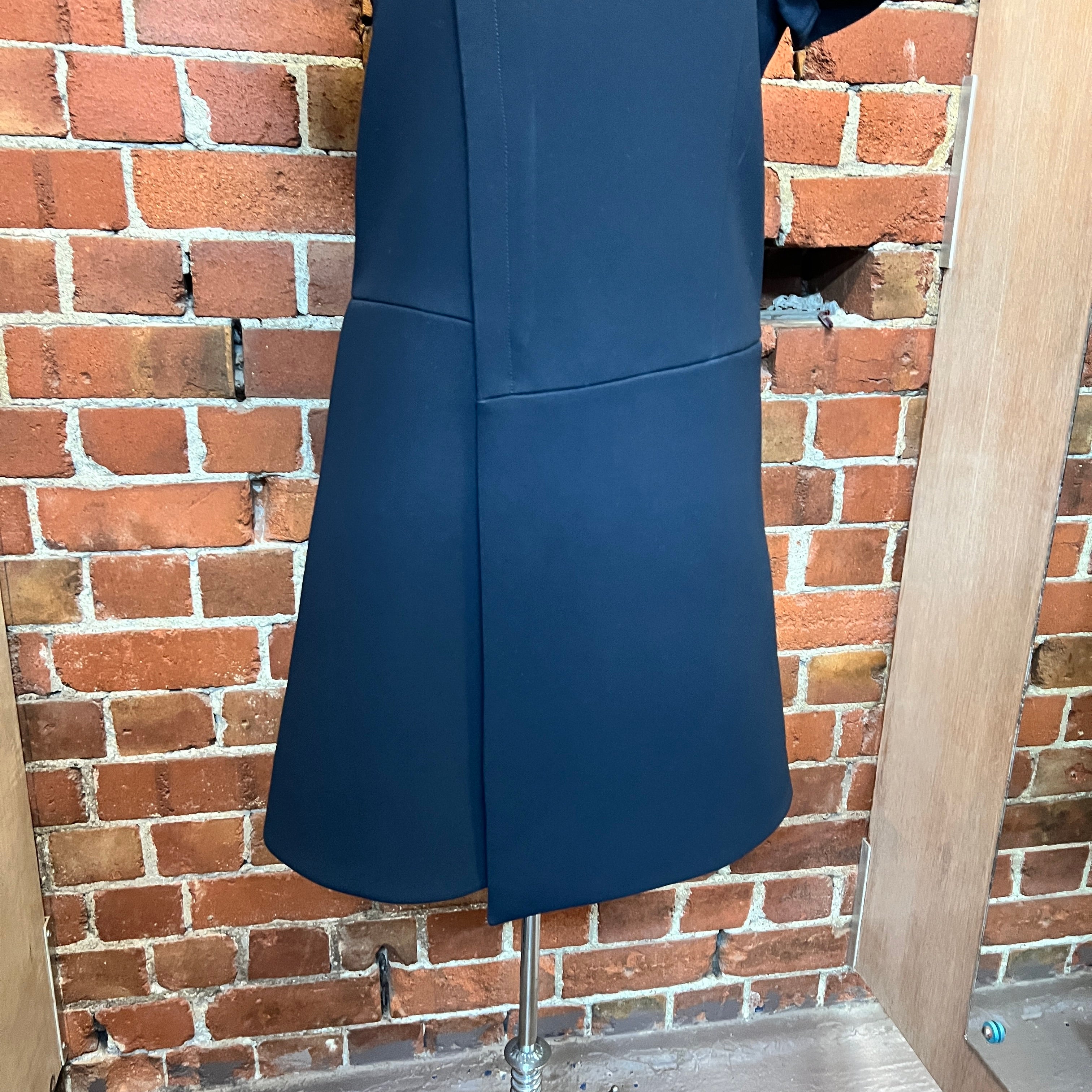 BALENCIAGA crepe mod style dress