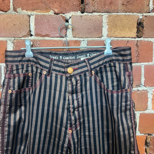 JEAN PAUL GAULTIER JEANS 1990's striped pants