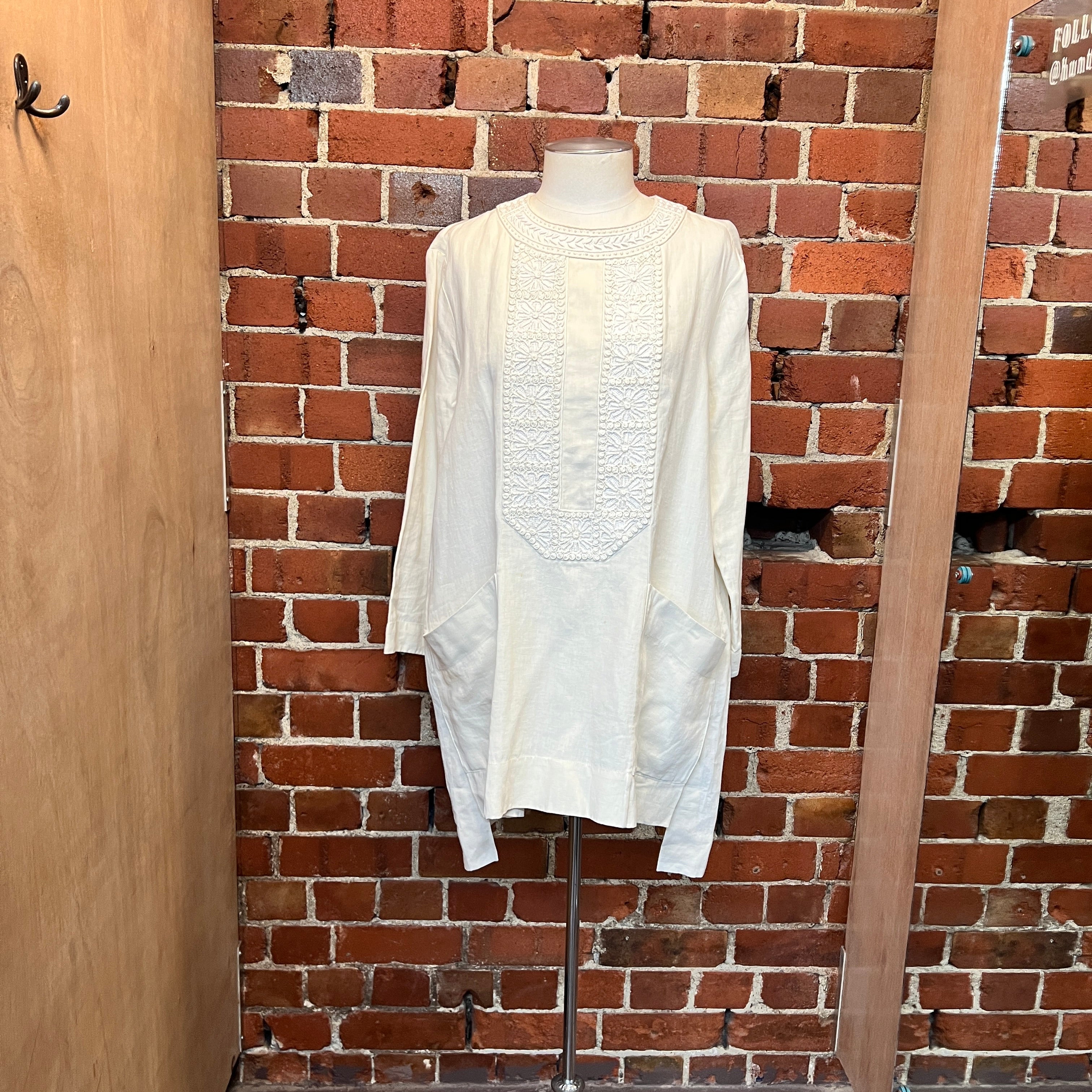 ISABEL MARANT linen smock