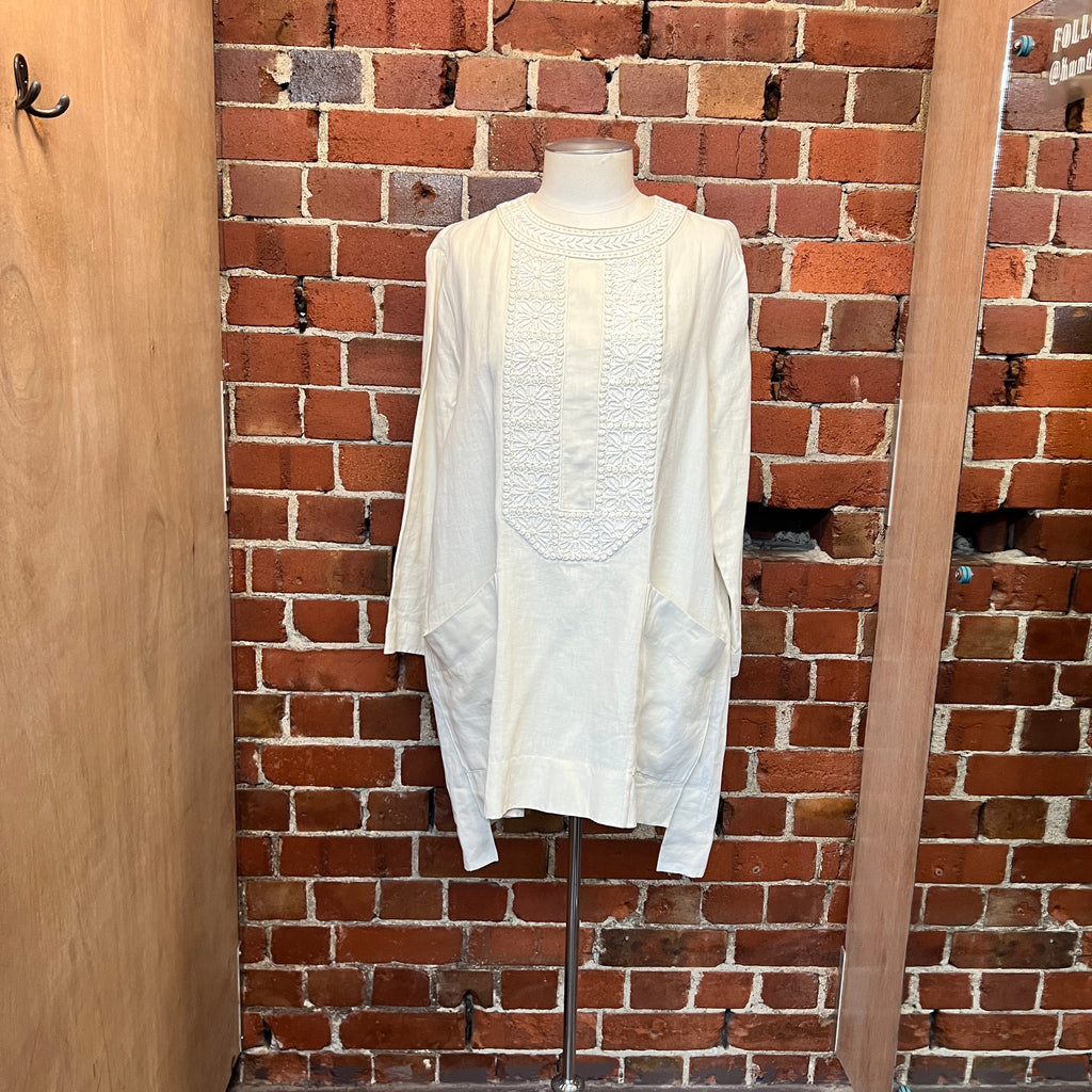 ISABEL MARANT linen smock