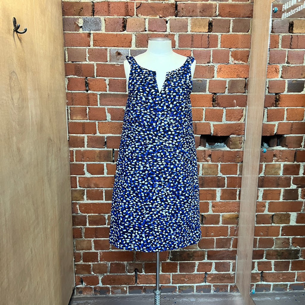 OSCAR DE LA RENTA silk pleated dress