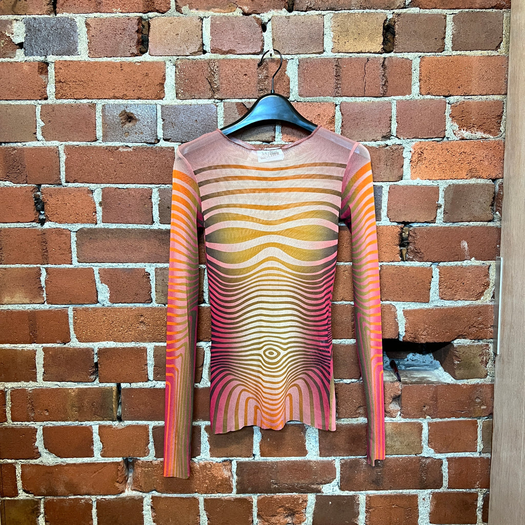 JEAN PAUL GAULTIER mesh top