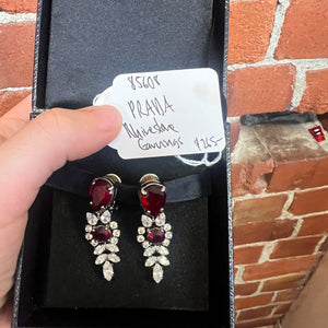 PRADA rhinestone crystal earrings