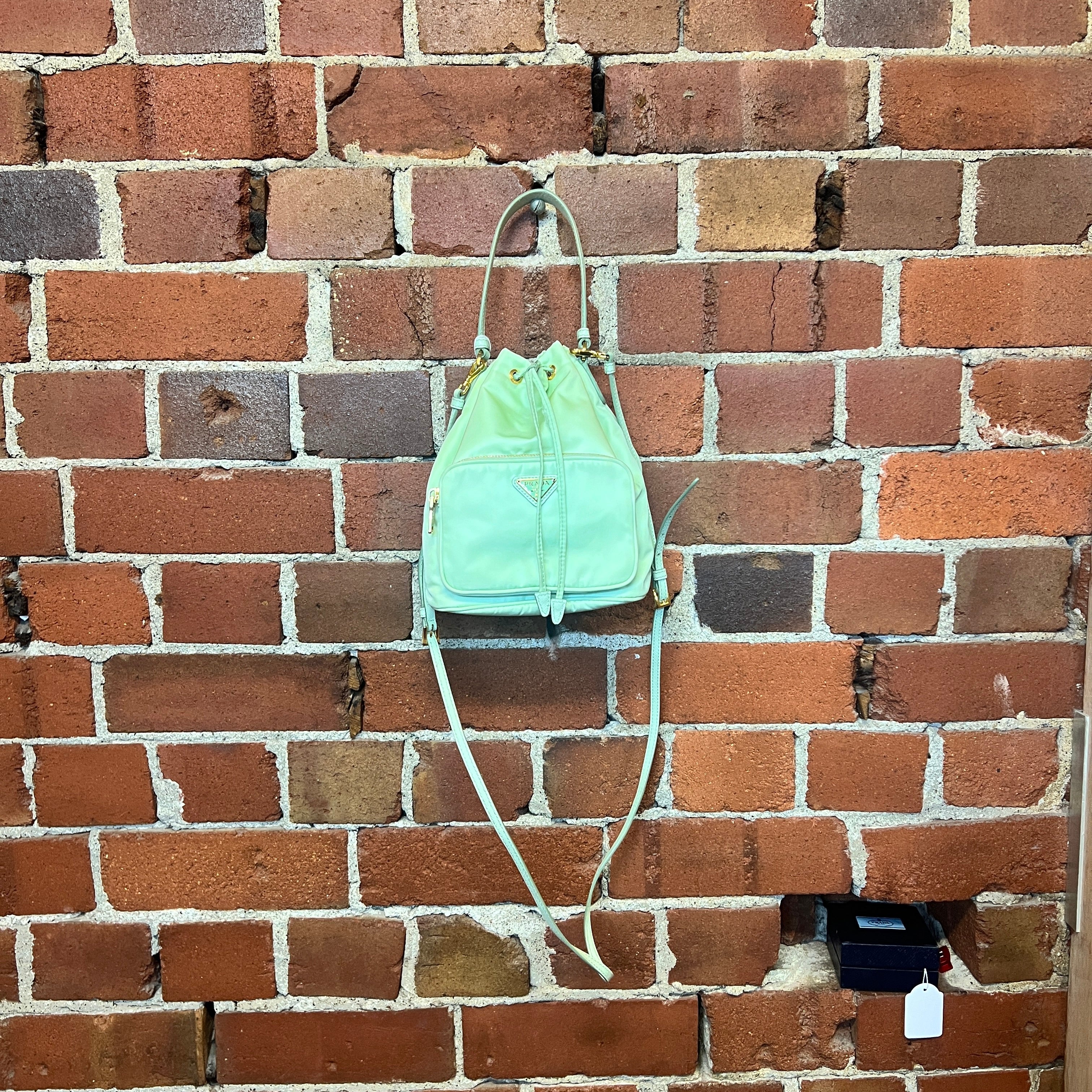 PRADA mini nylon tote handbag