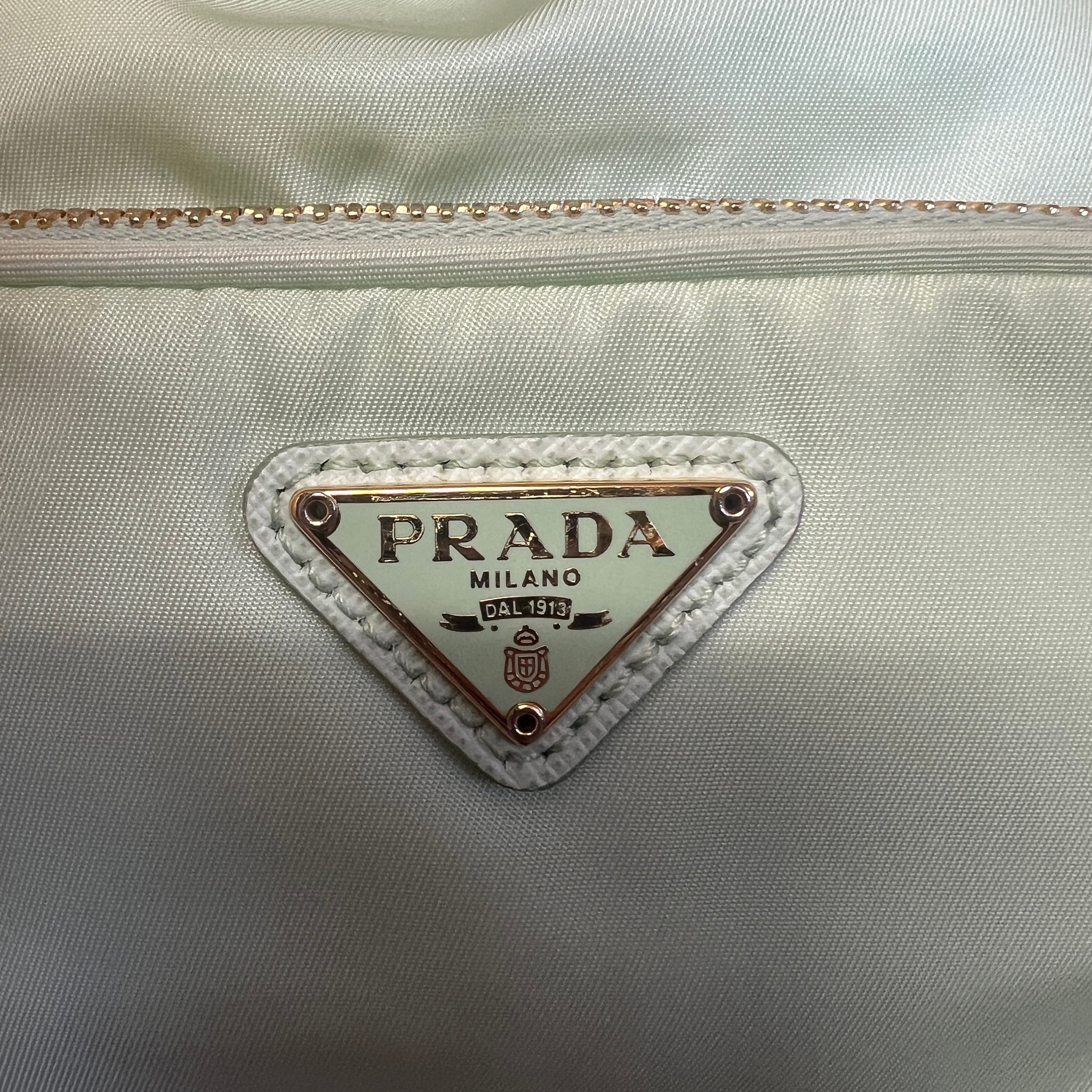 PRADA mini nylon tote handbag