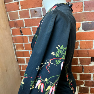 VIVIENNE WESTWOOD rose printed corset top