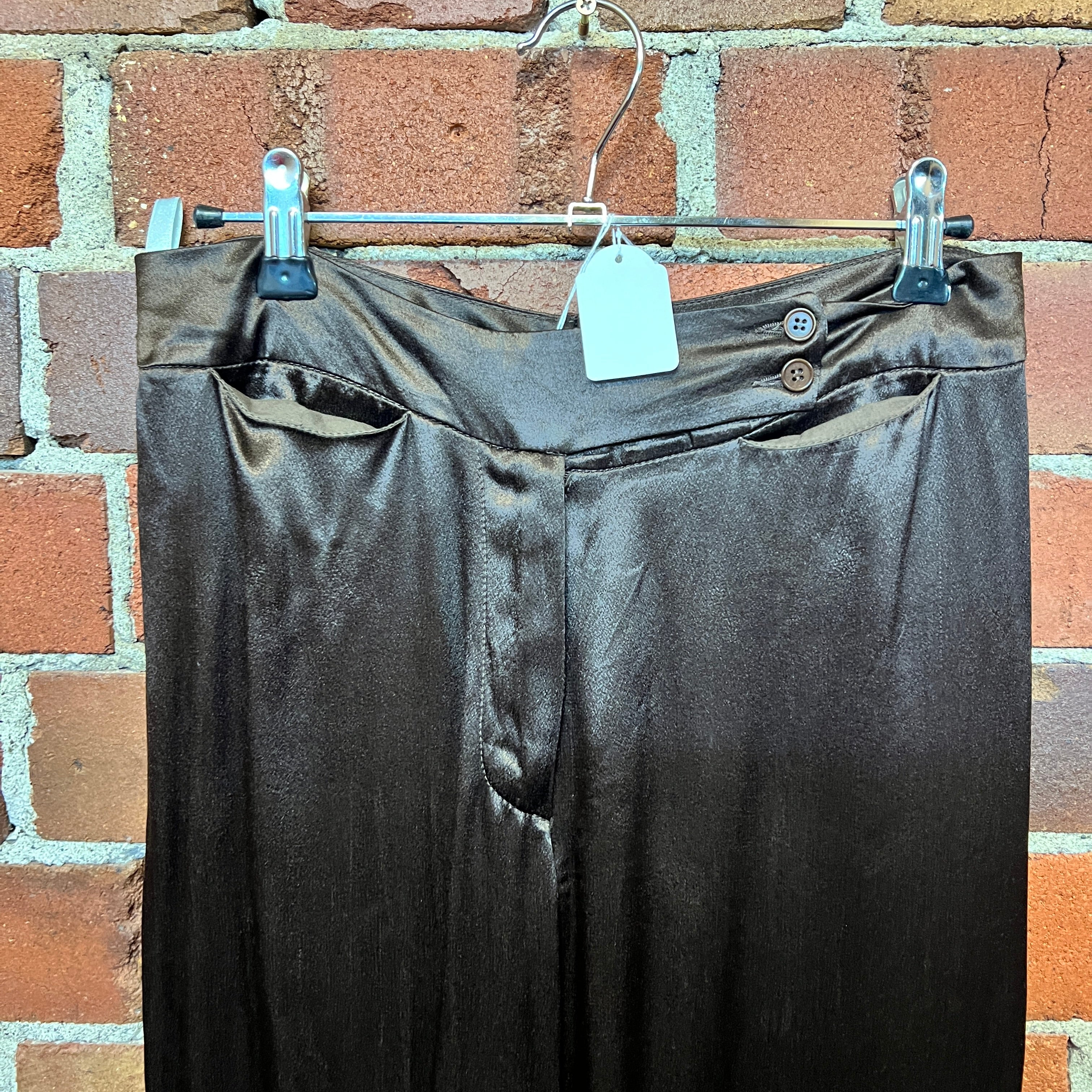 MARTIN MARGILEA 1990's satin trousers