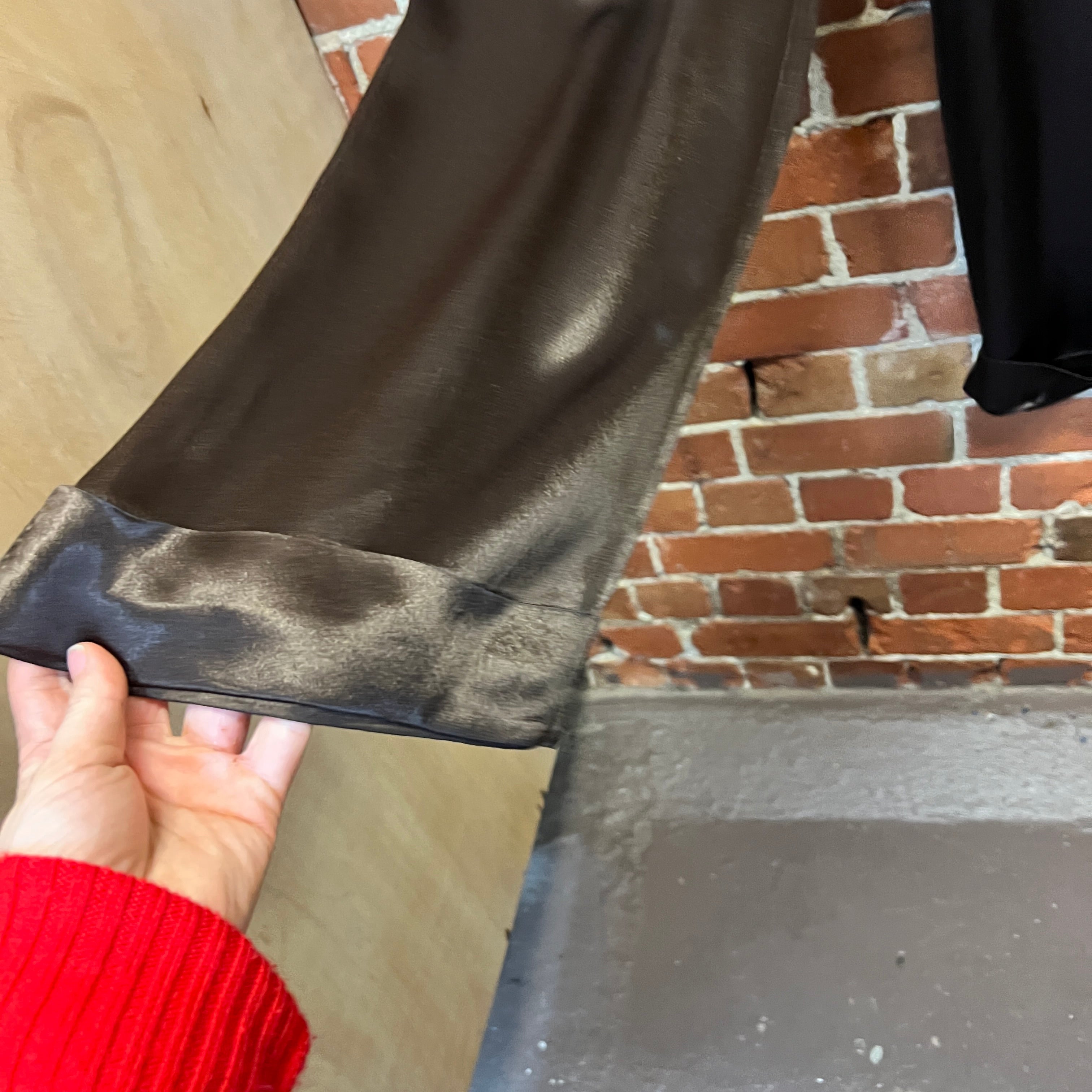 MARTIN MARGILEA 1990's satin trousers