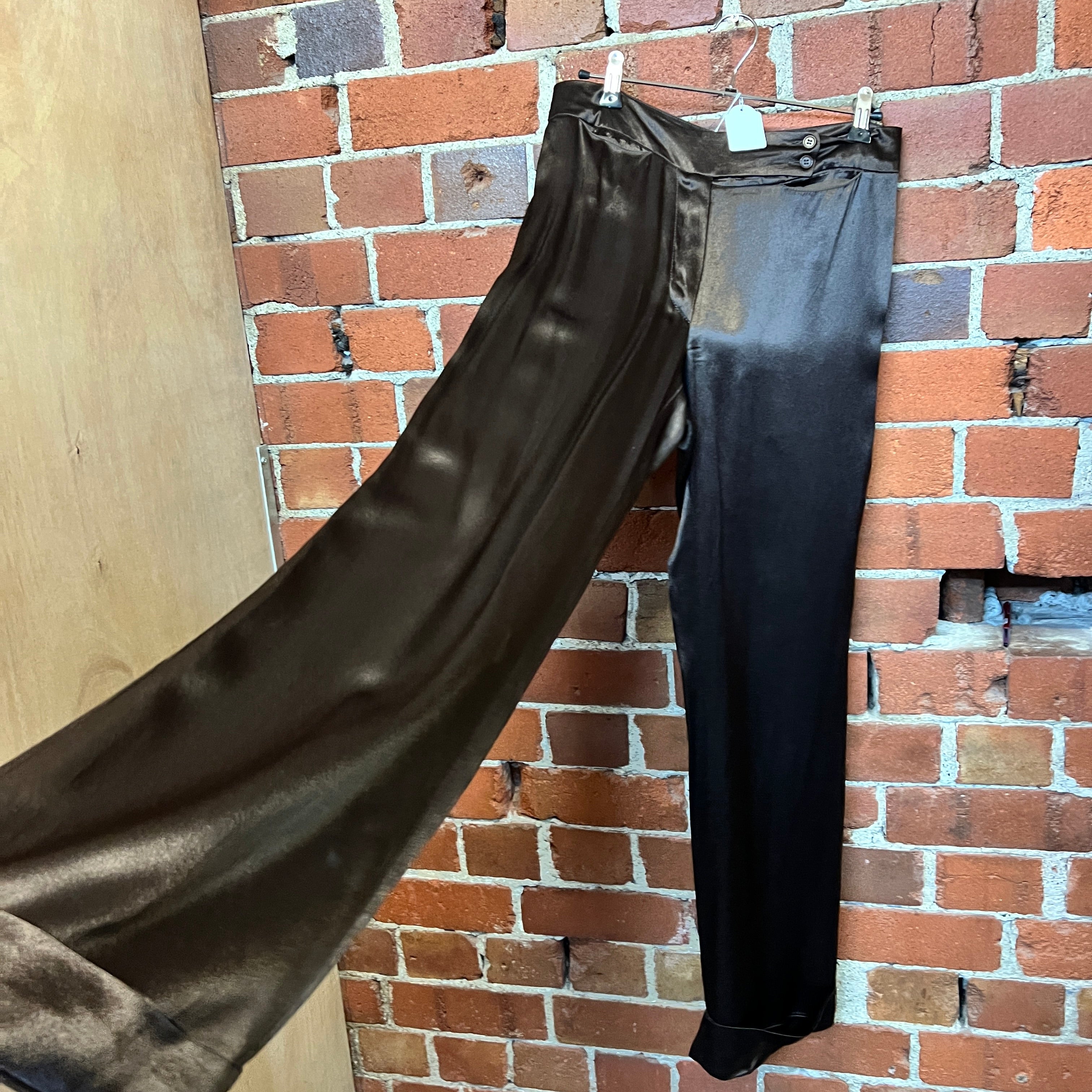 MARTIN MARGILEA 1990's satin trousers