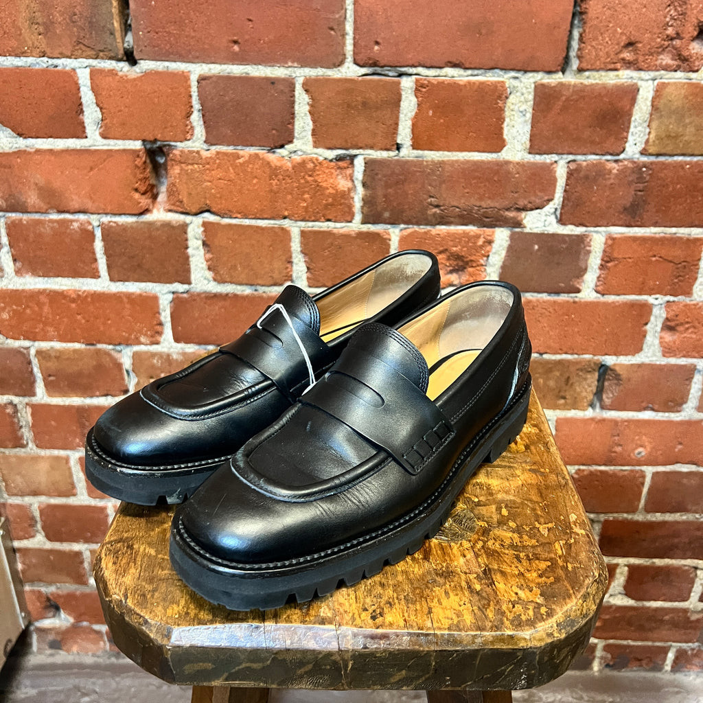 DRIES VAN NOTEN leather loafers 41