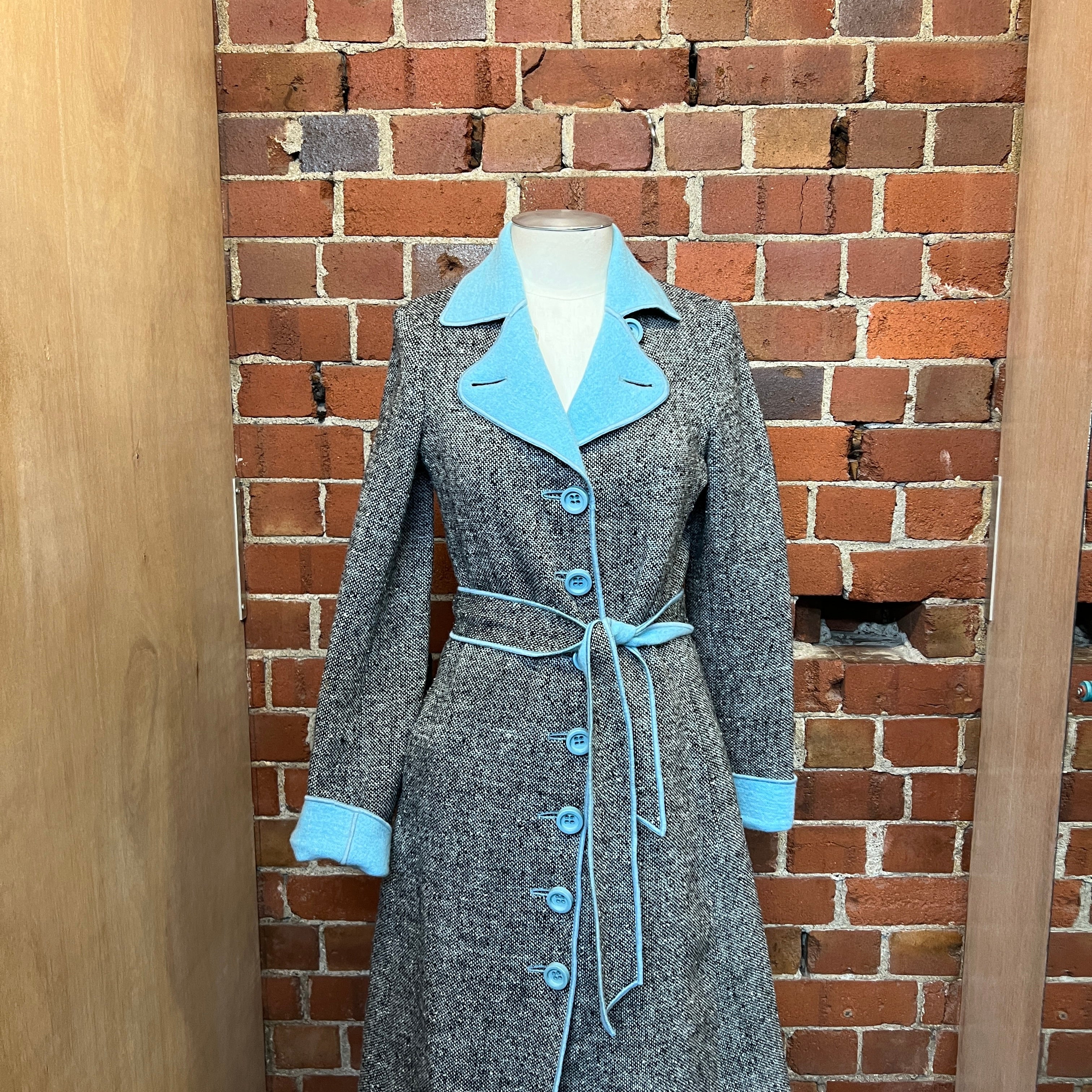 MOSCHINO pure wool coat and skirt set!