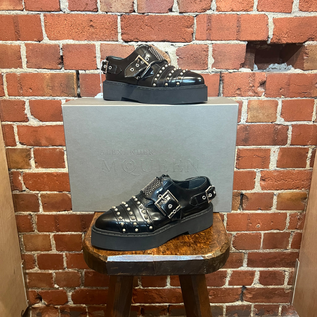 ALEXANDER MCQUEEN Studded brothel creepers 36