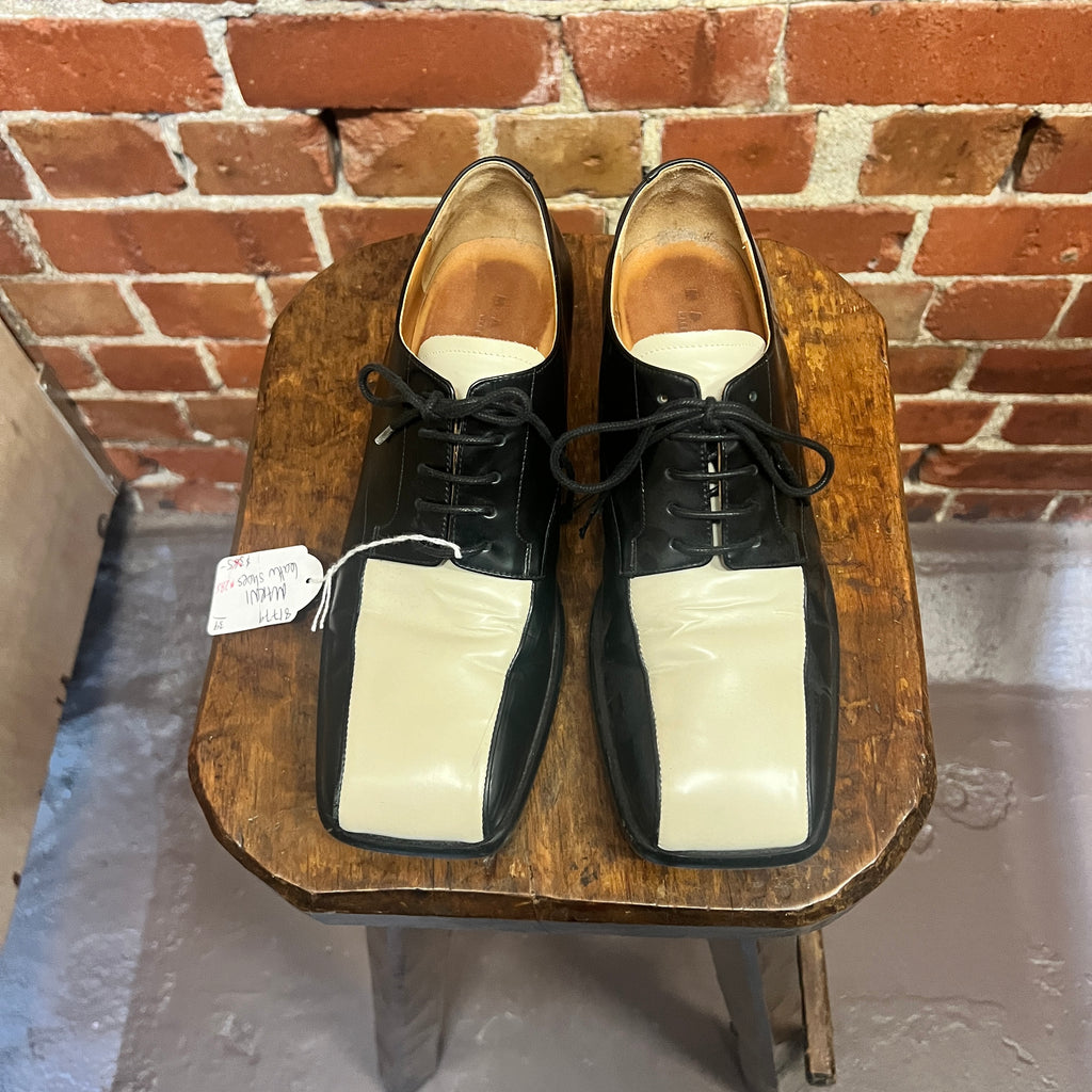 MARNI square toe leather shoes 39