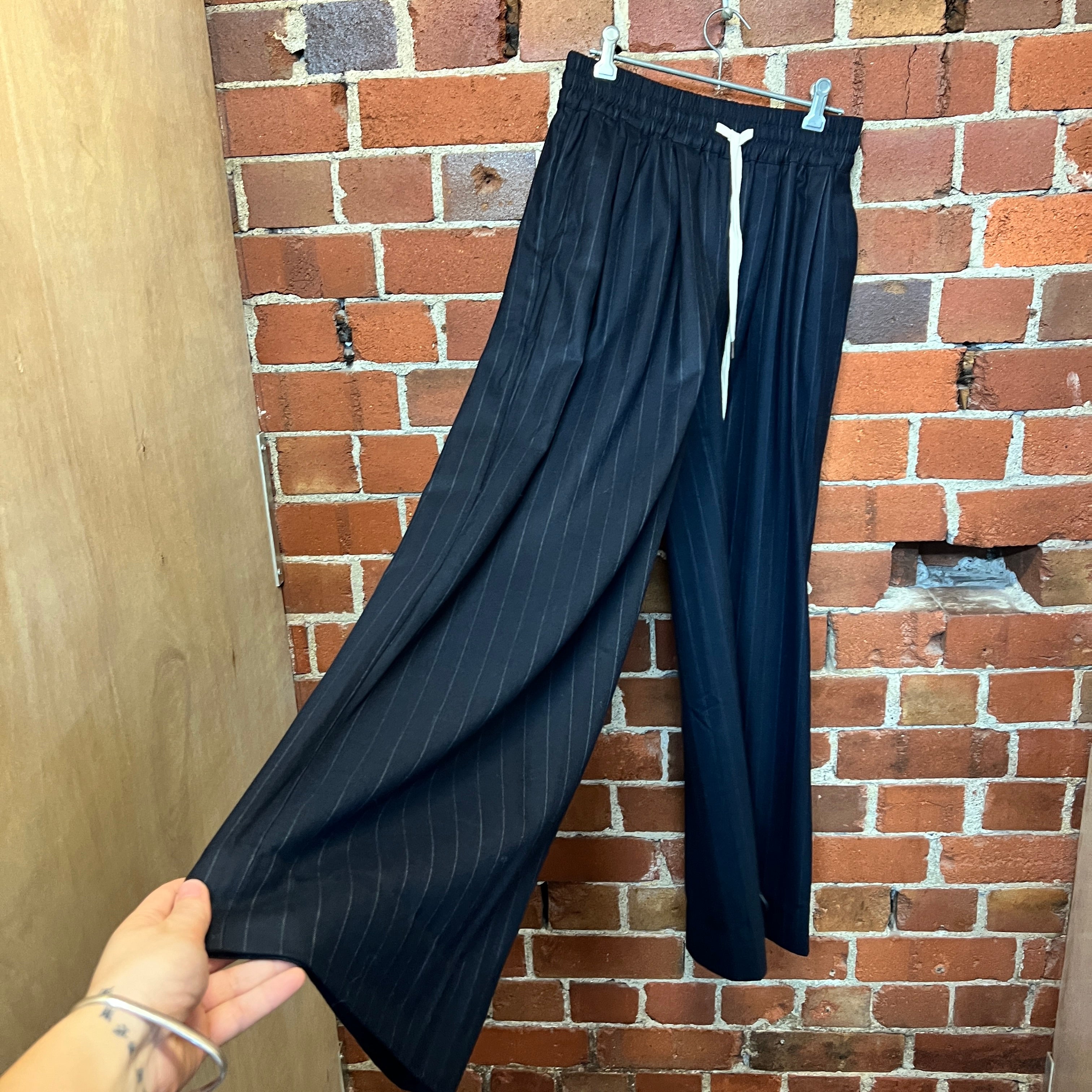 REMAIN wool pinstriped pants