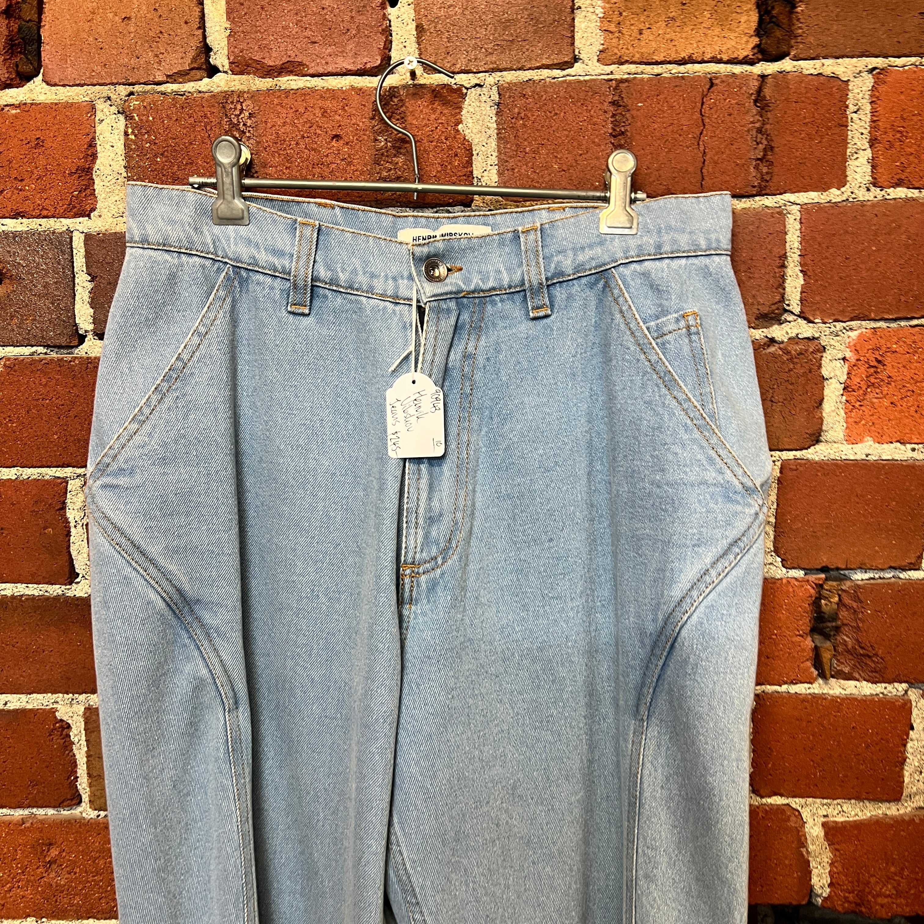 HENRIK VIBSKOV wide leg jeans