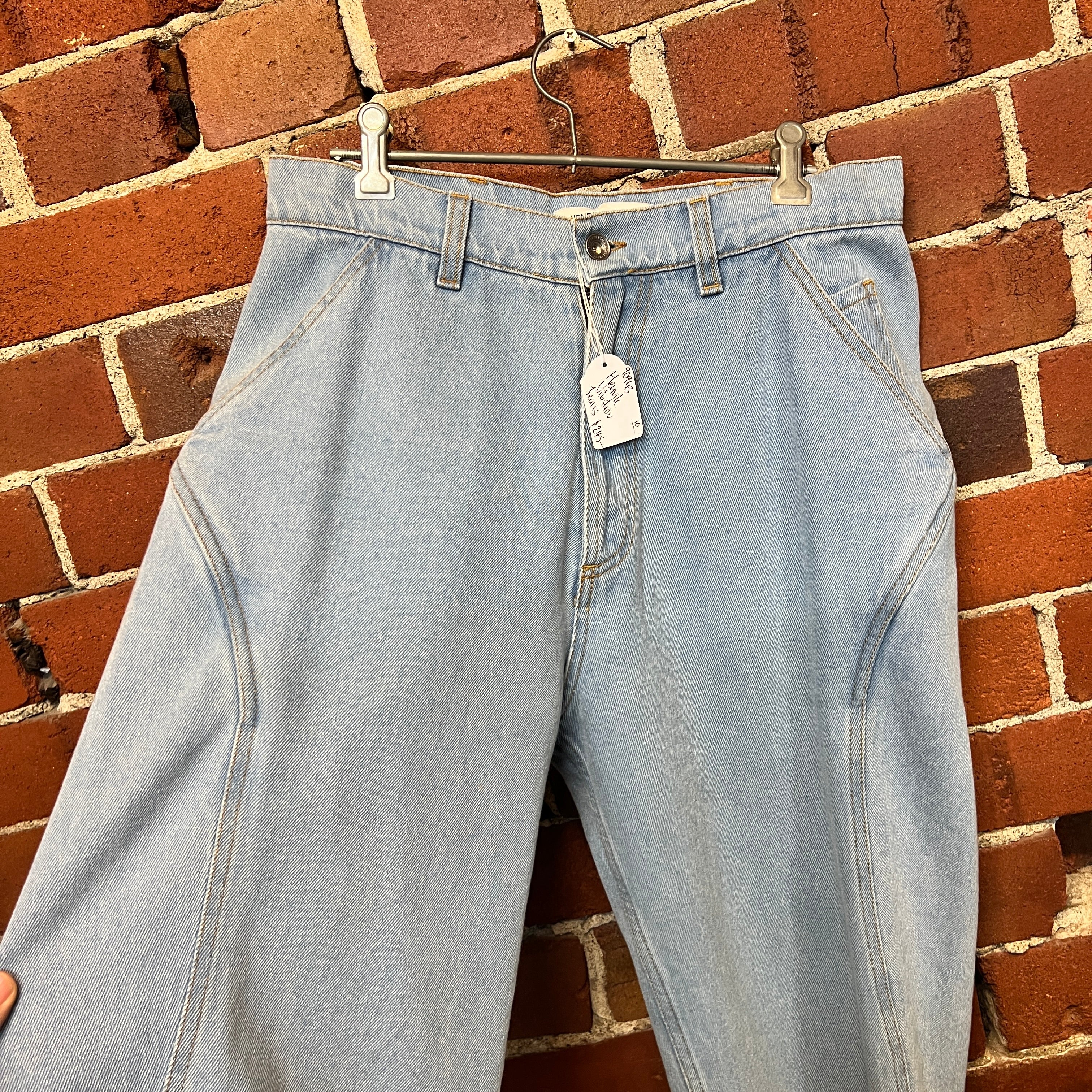 HENRIK VIBSKOV wide leg jeans