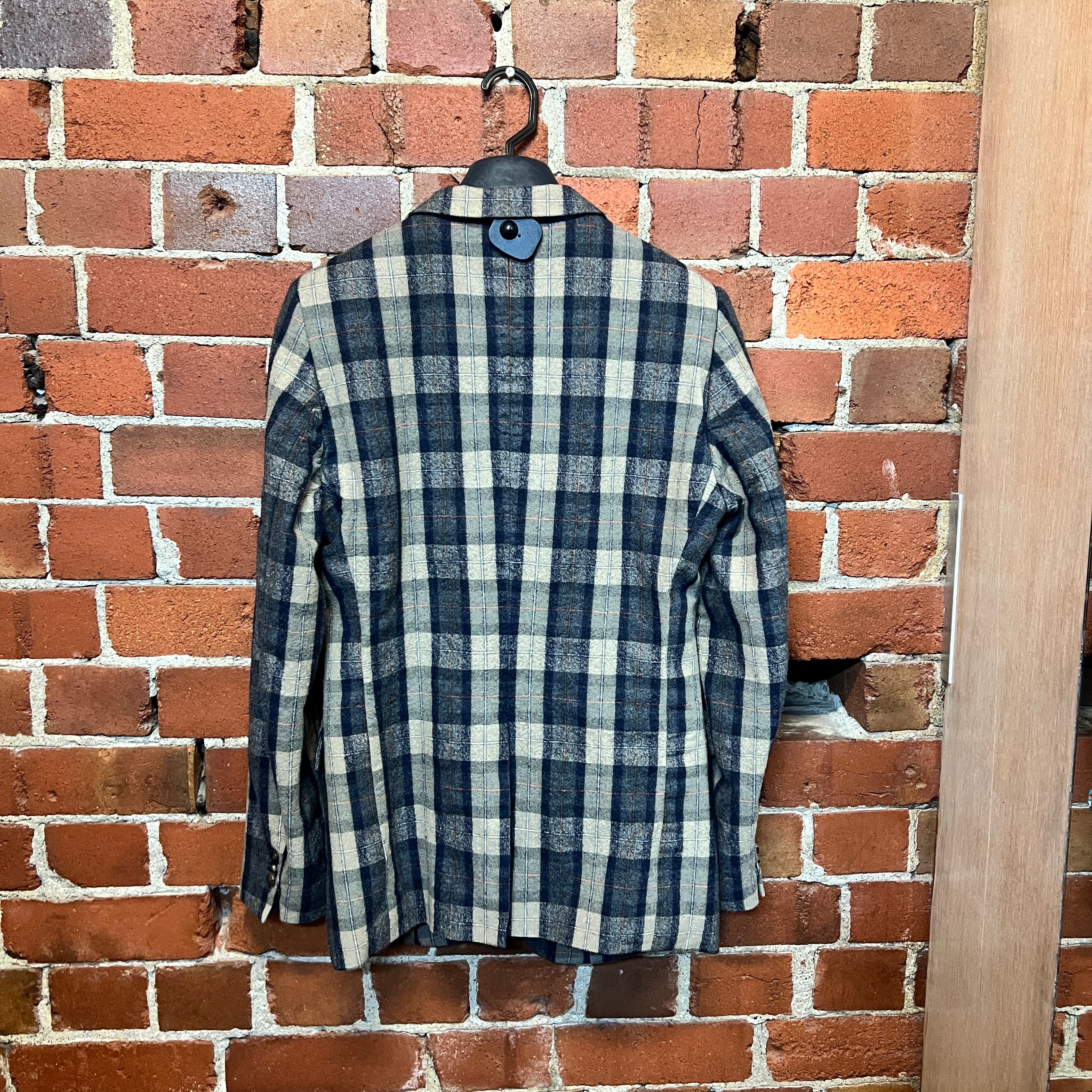 MARTIN MARGIELA checked wool blazer