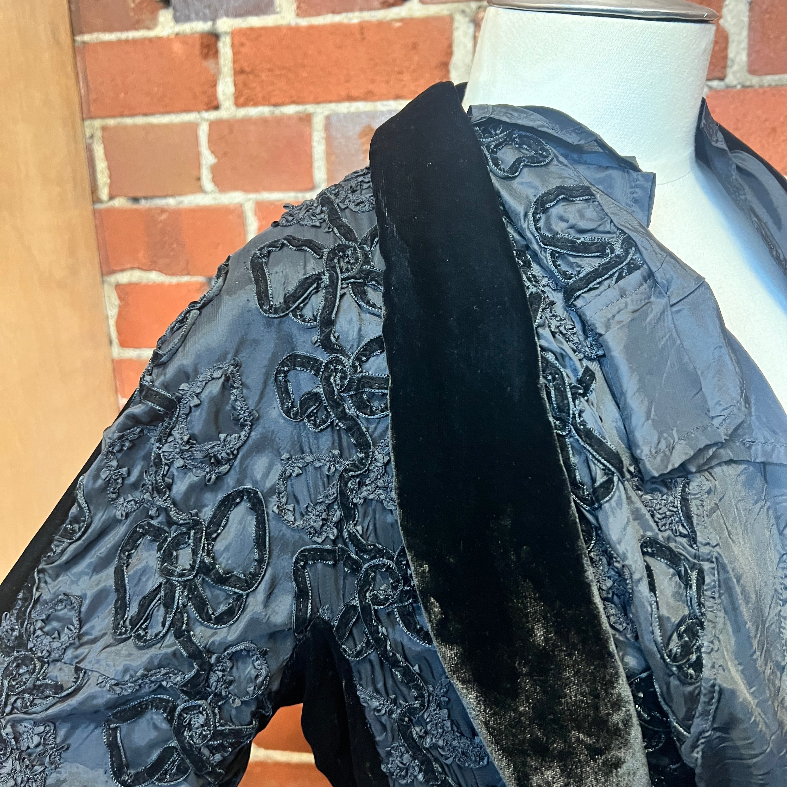 COMME DES GARCONS French lace ribbon jacket