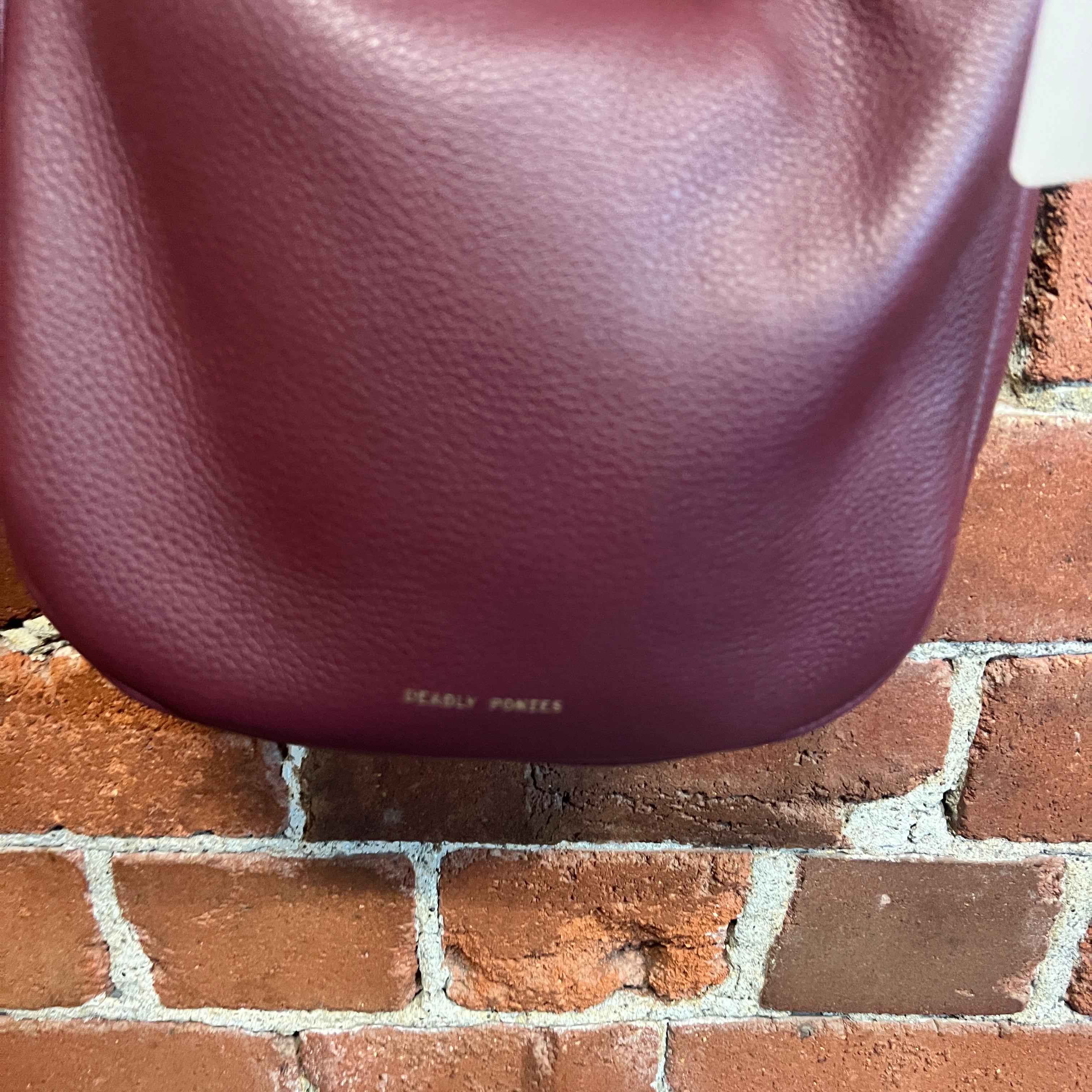 DEADLY PONIES leather handbag