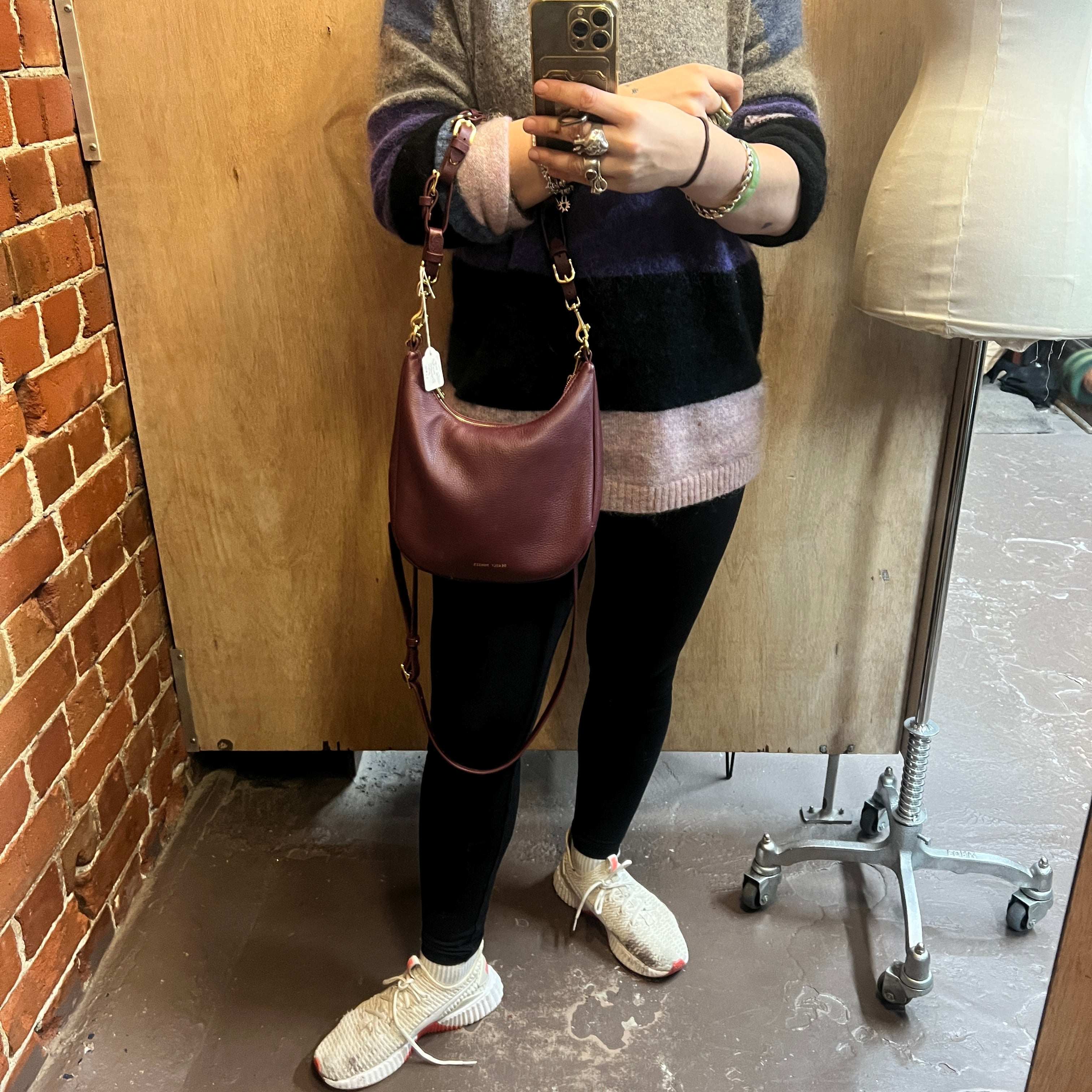 DEADLY PONIES leather handbag